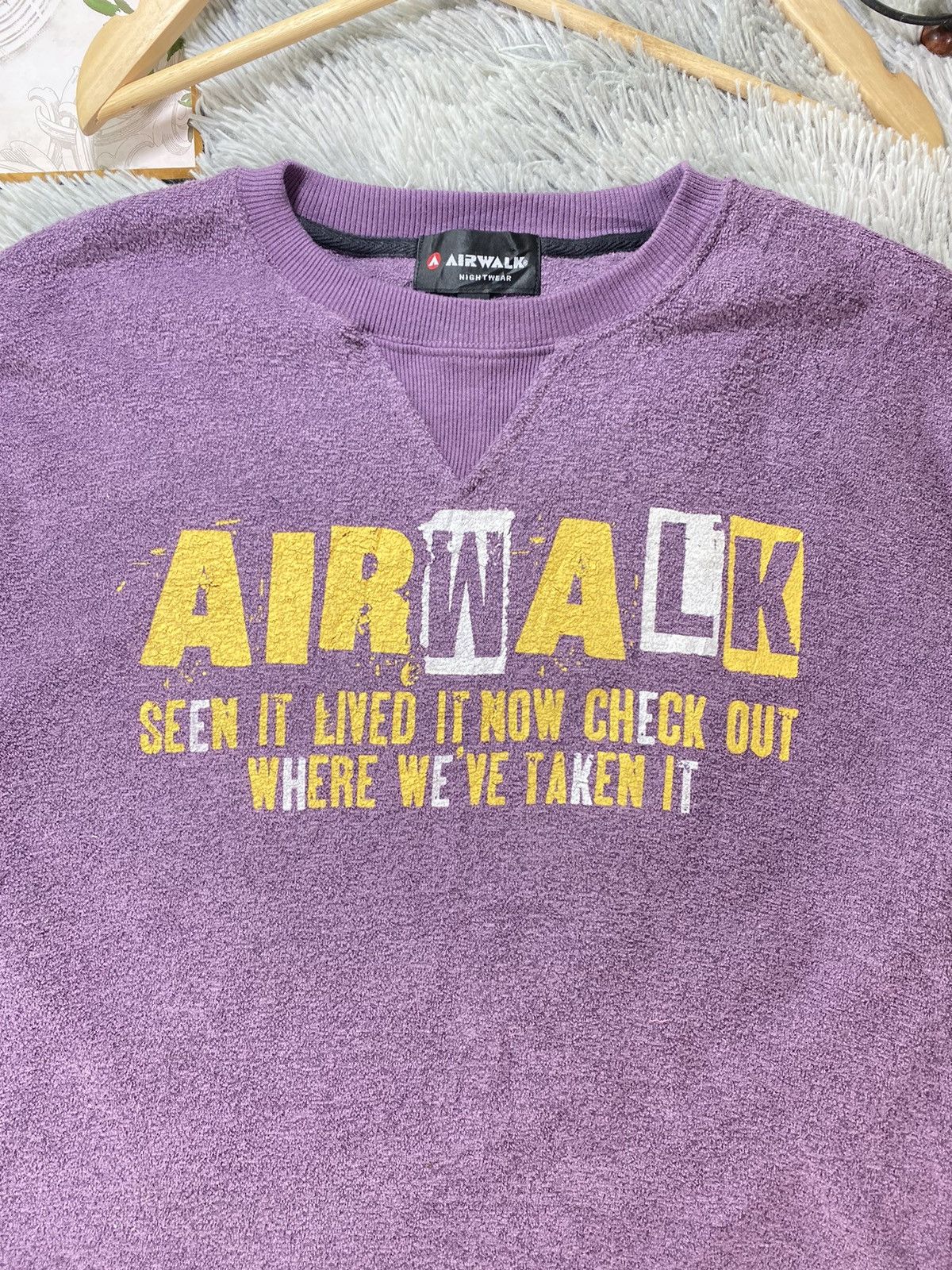 Airwalk × Vintage Vintage Airwalk Nightwear Skategang Street Fashion Size L Size US L / EU 52-54 / 3 - 6 Thumbnail