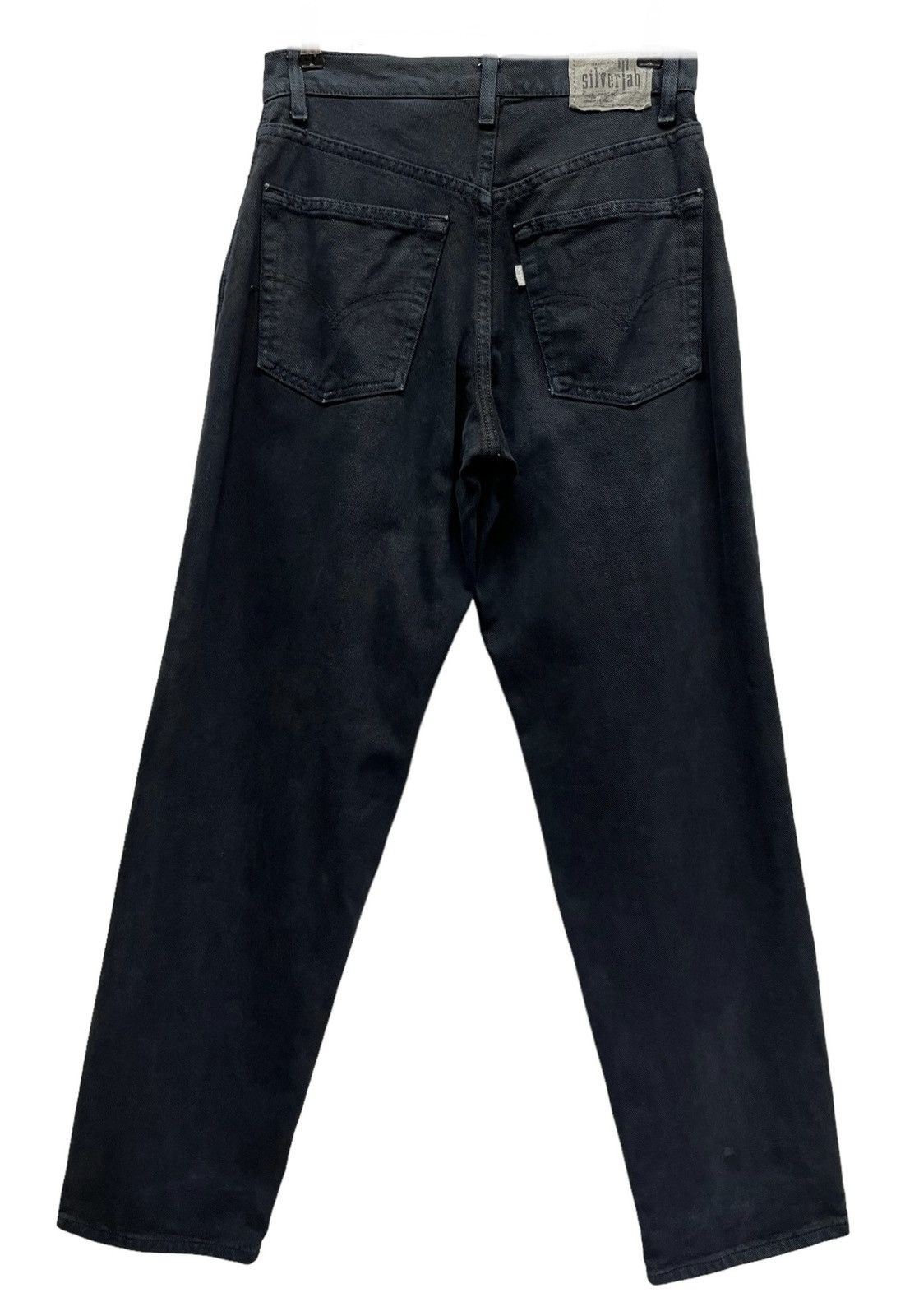 Levi's Vintage Clothing Vintage 90’s LEVI’S BAGGY SILVERTAB Blue Black Made In USA Size US 28 / EU 44 - 5 Thumbnail