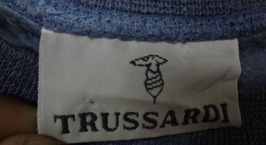 Trussardi Trussardi sweatshirt ambridories logo Size US L / EU 52-54 / 3 - 3 Thumbnail