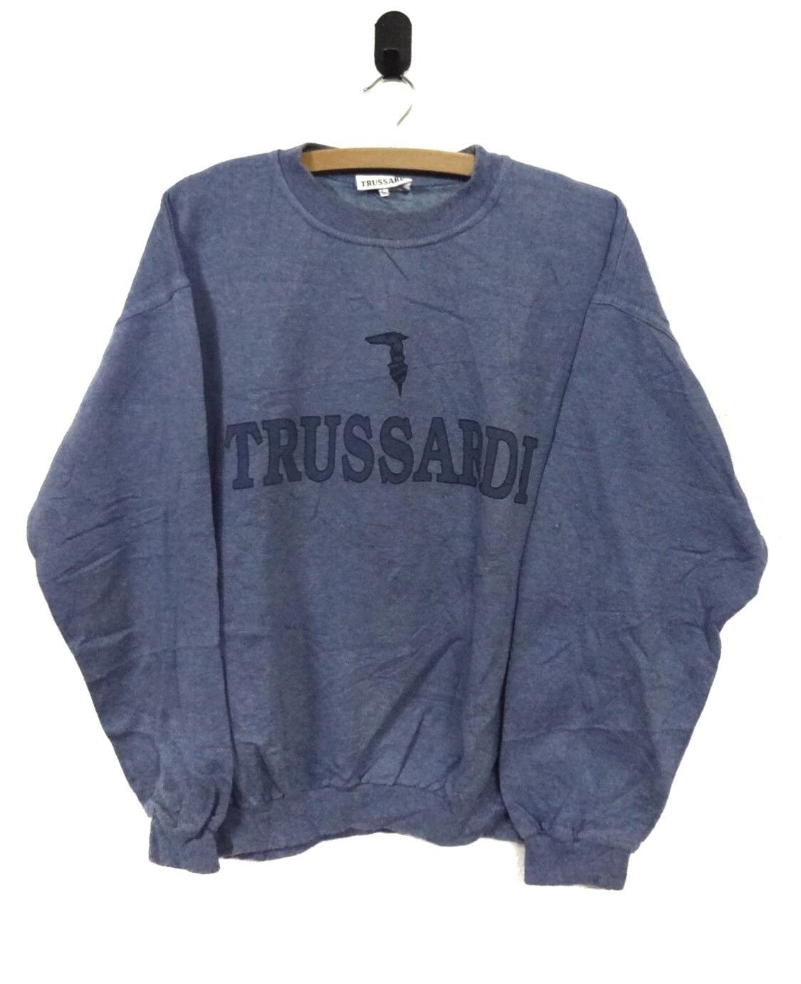 Trussardi Trussardi sweatshirt ambridories logo Size US L / EU 52-54 / 3 - 1 Thumbnail
