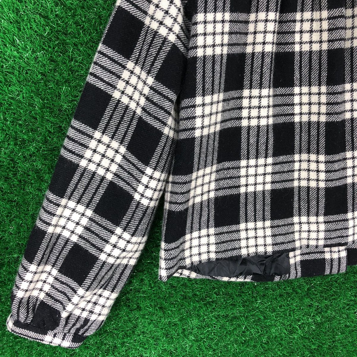 Levi's Vintage Levis Red Tab Cropped Wool Jacket Tartan Checkered Size M / US 6-8 / IT 42-44 - 6 Thumbnail