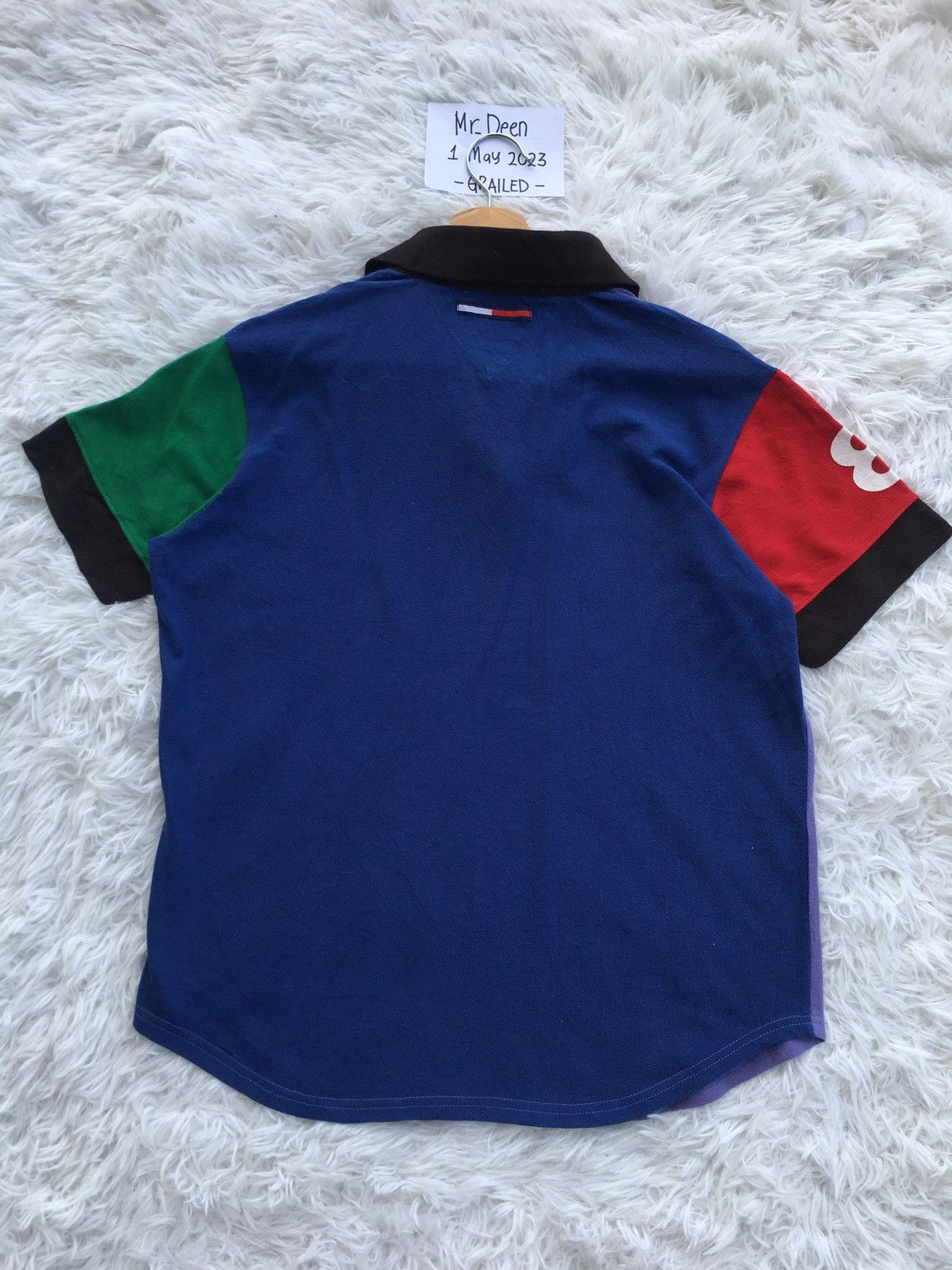 Tommy Hilfiger Rare Tommy Hilfiger Polo Shirt in Multicolor Size US M / EU 48-50 / 2 - 10 Thumbnail