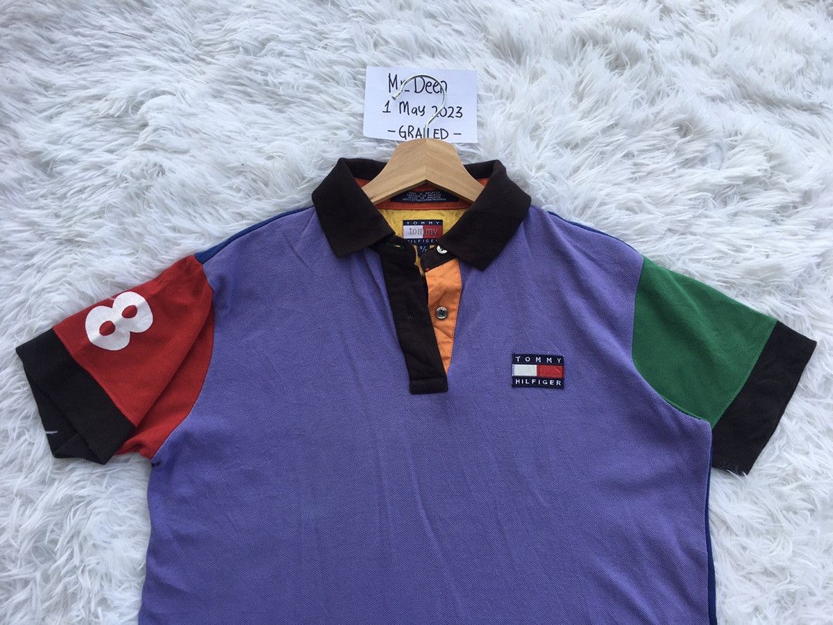 Tommy Hilfiger Rare Tommy Hilfiger Polo Shirt in Multicolor Size US M / EU 48-50 / 2 - 5 Thumbnail