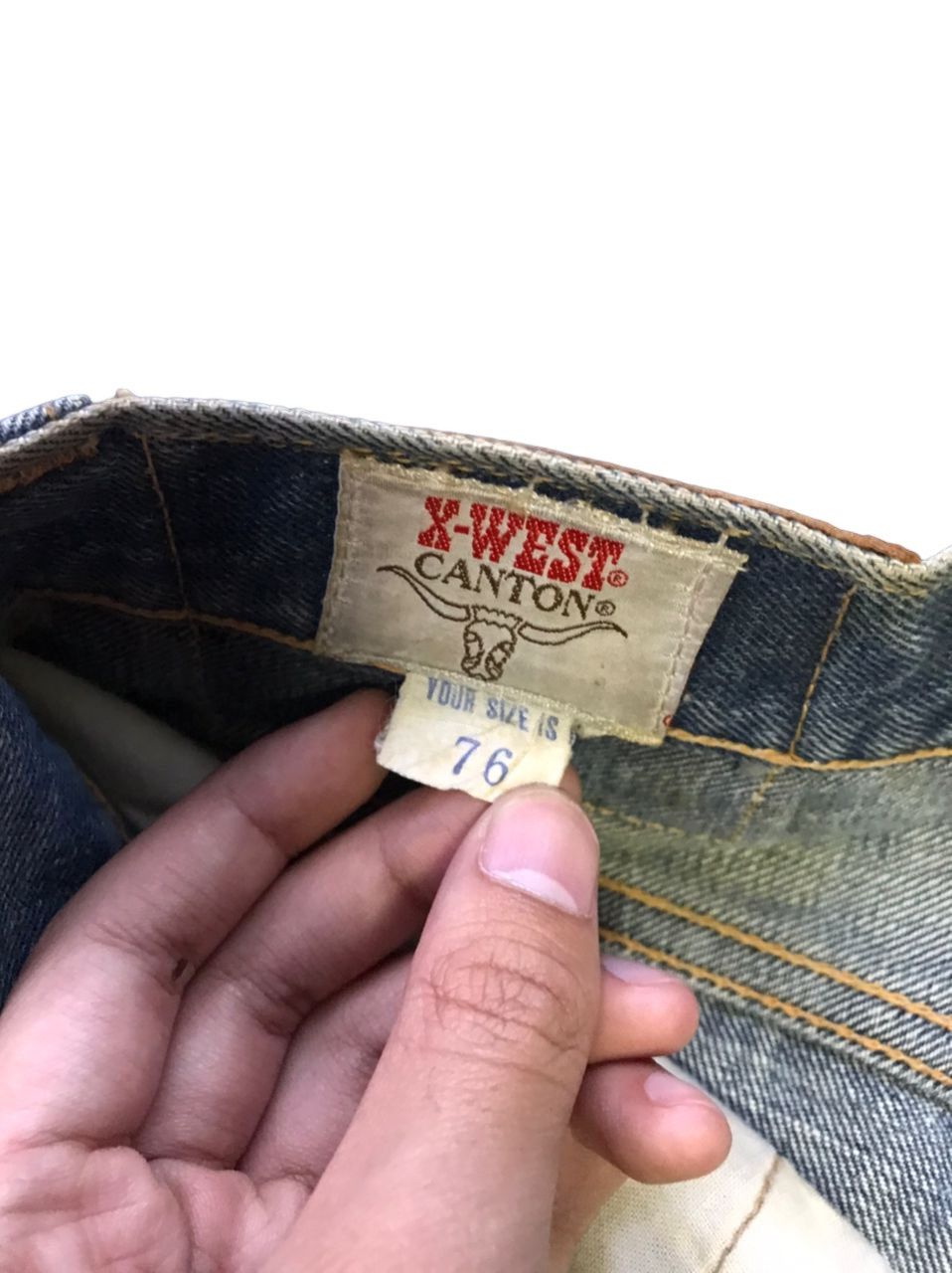 Vintage Vintage 60’s Canton X West Denim Size US 30 / EU 46 - 6 Thumbnail