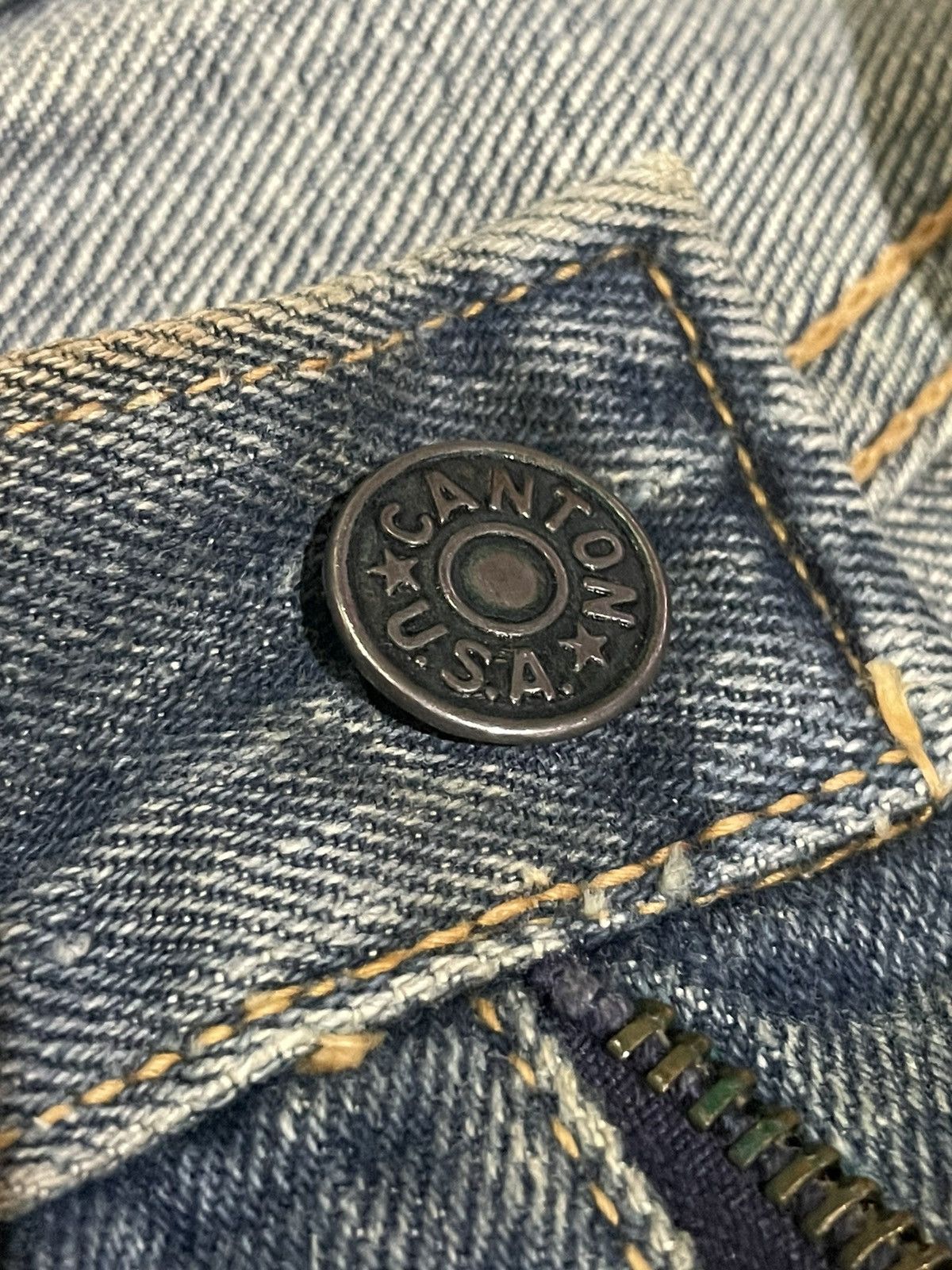 Vintage Vintage 60’s Canton X West Denim Size US 30 / EU 46 - 13 Thumbnail