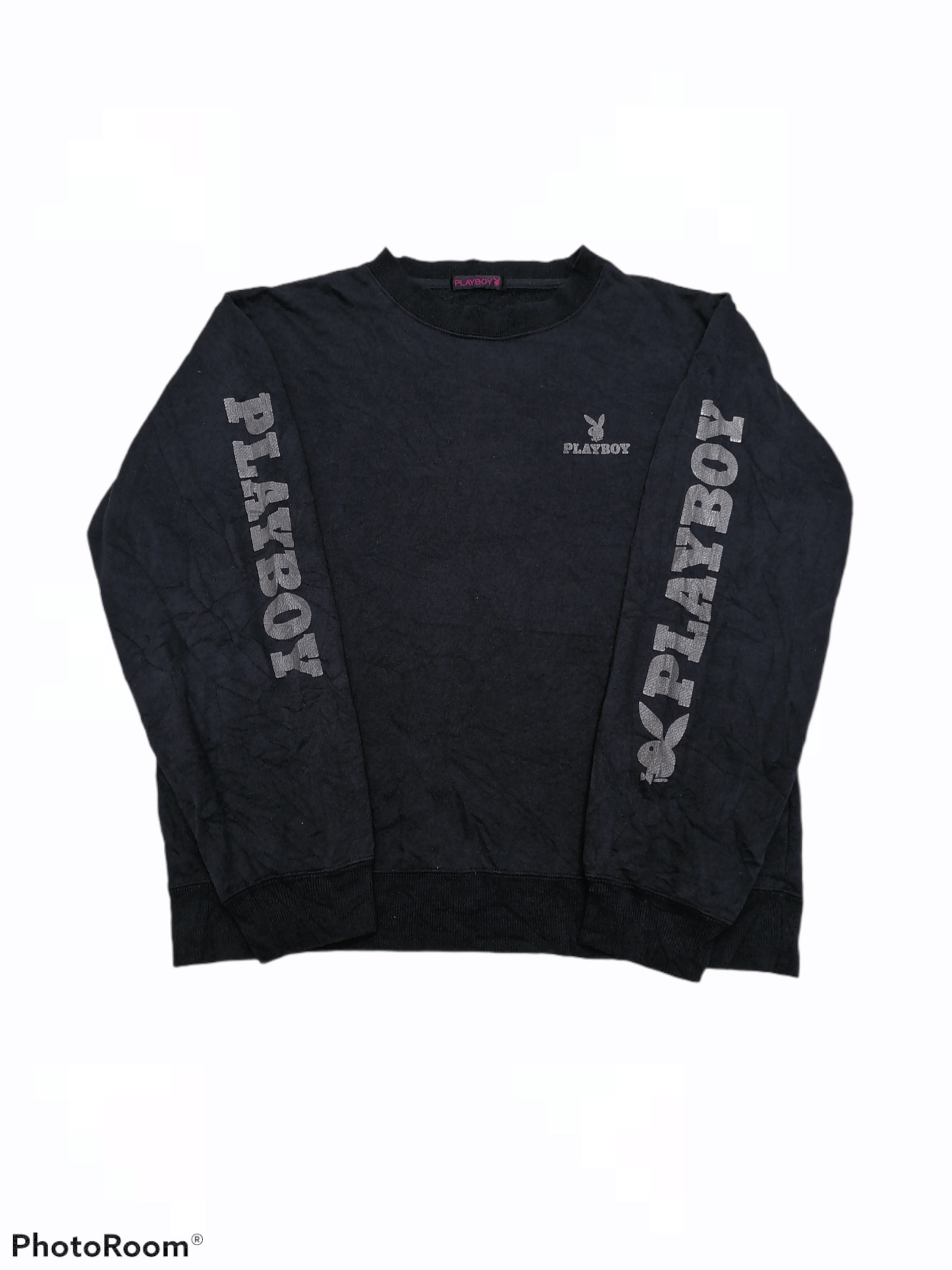 Playboy × Vintage Vintage 90s Playboy Embroidery Logo Sweatshirts Size US M / EU 48-50 / 2 - 3 Thumbnail