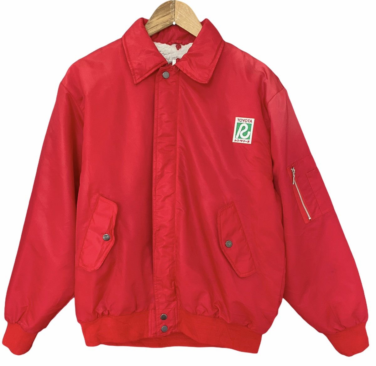Sports Specialties 🇯🇵 VINTAGE TOYOTA RACING MA-1 ARCHIVE BOMBER JACKET Size US M / EU 48-50 / 2 - 1 Thumbnail