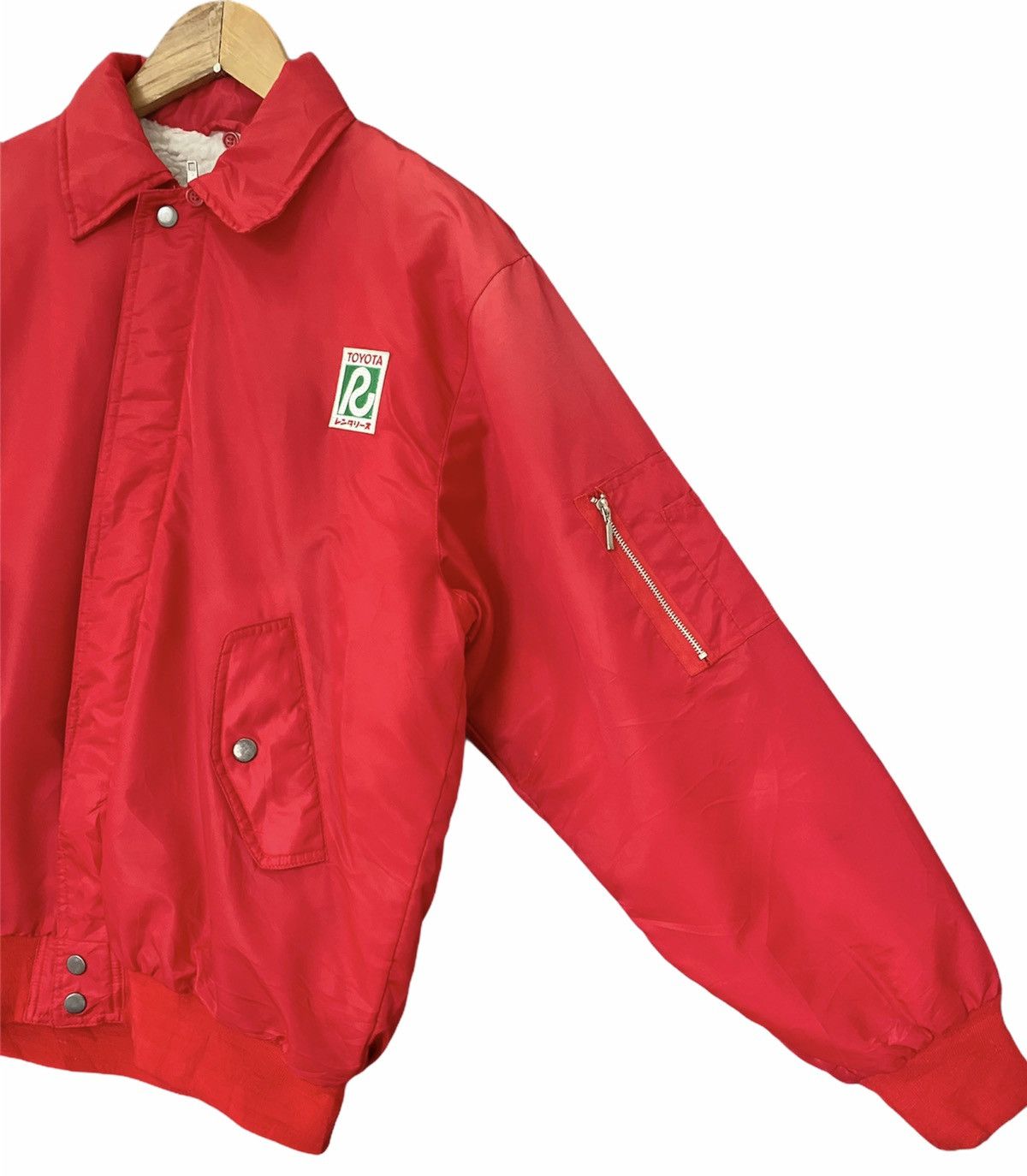 Sports Specialties 🇯🇵 VINTAGE TOYOTA RACING MA-1 ARCHIVE BOMBER JACKET Size US M / EU 48-50 / 2 - 3 Thumbnail
