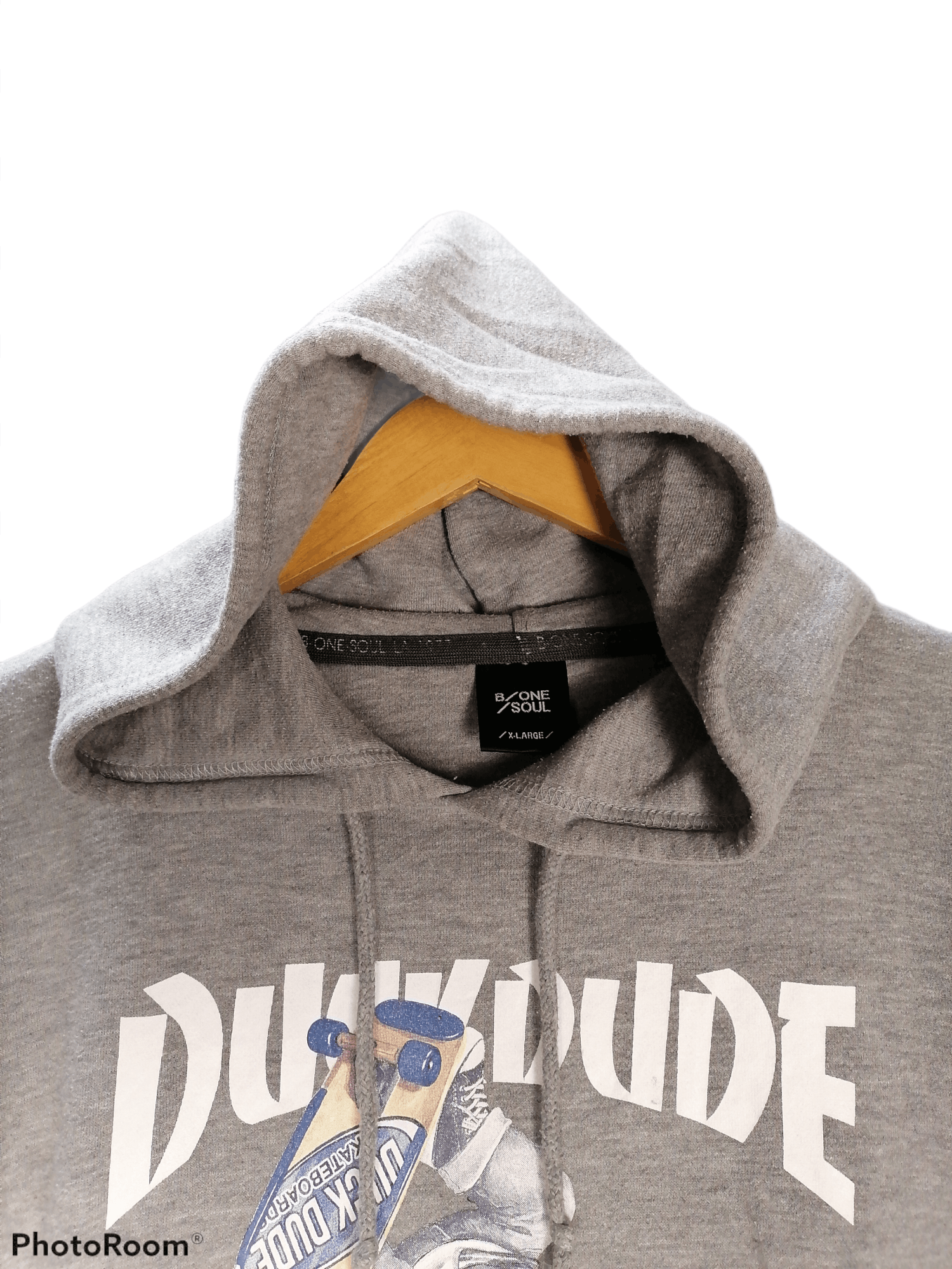 Japanese Brand Duck Dude Skateboard Fiends by B One Soul Hoodies Size US M / EU 48-50 / 2 - 3 Thumbnail