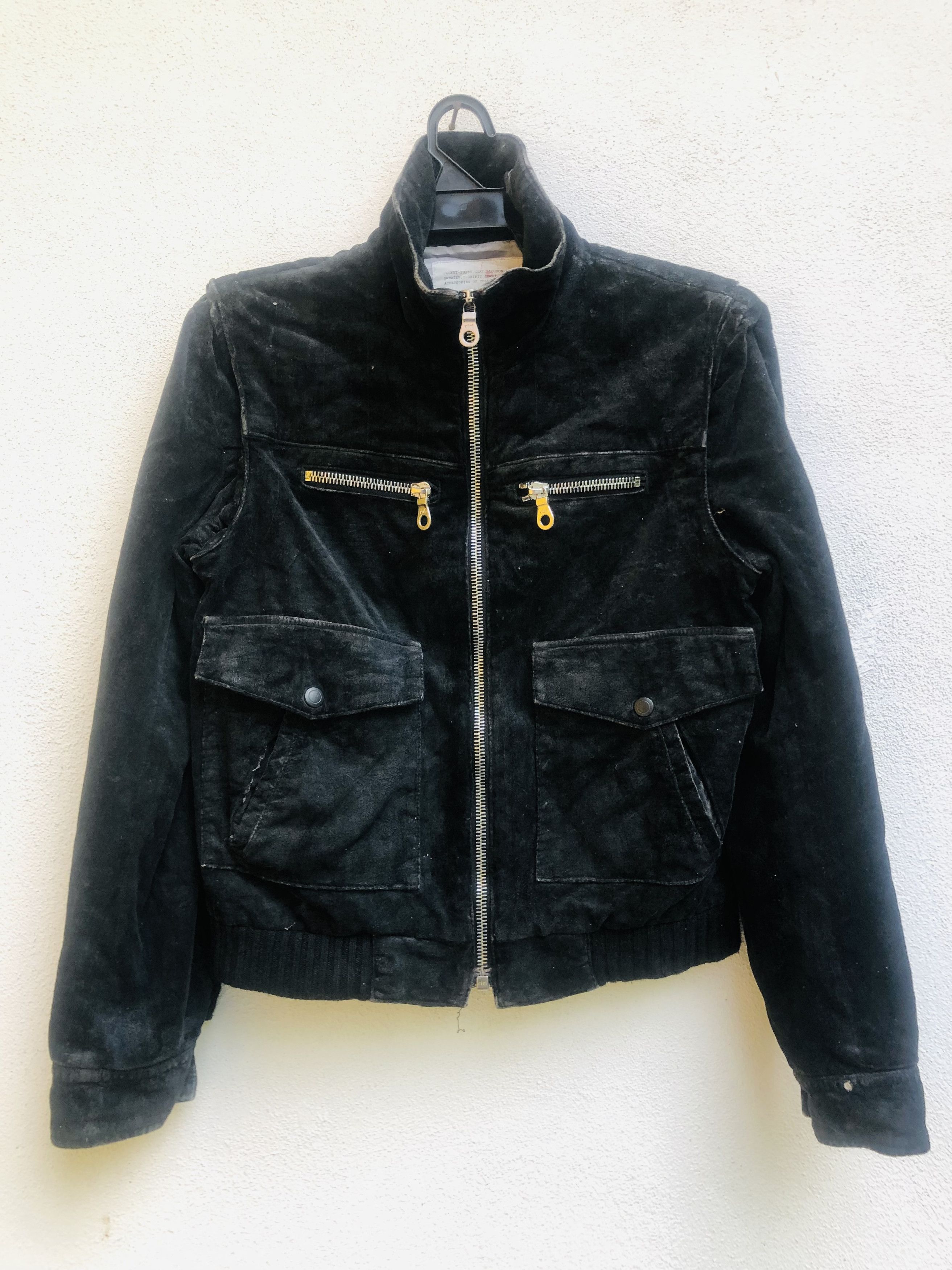image of Factotum Japanese Designed Fashion Style Jacket in Black, Men's (Size Medium)