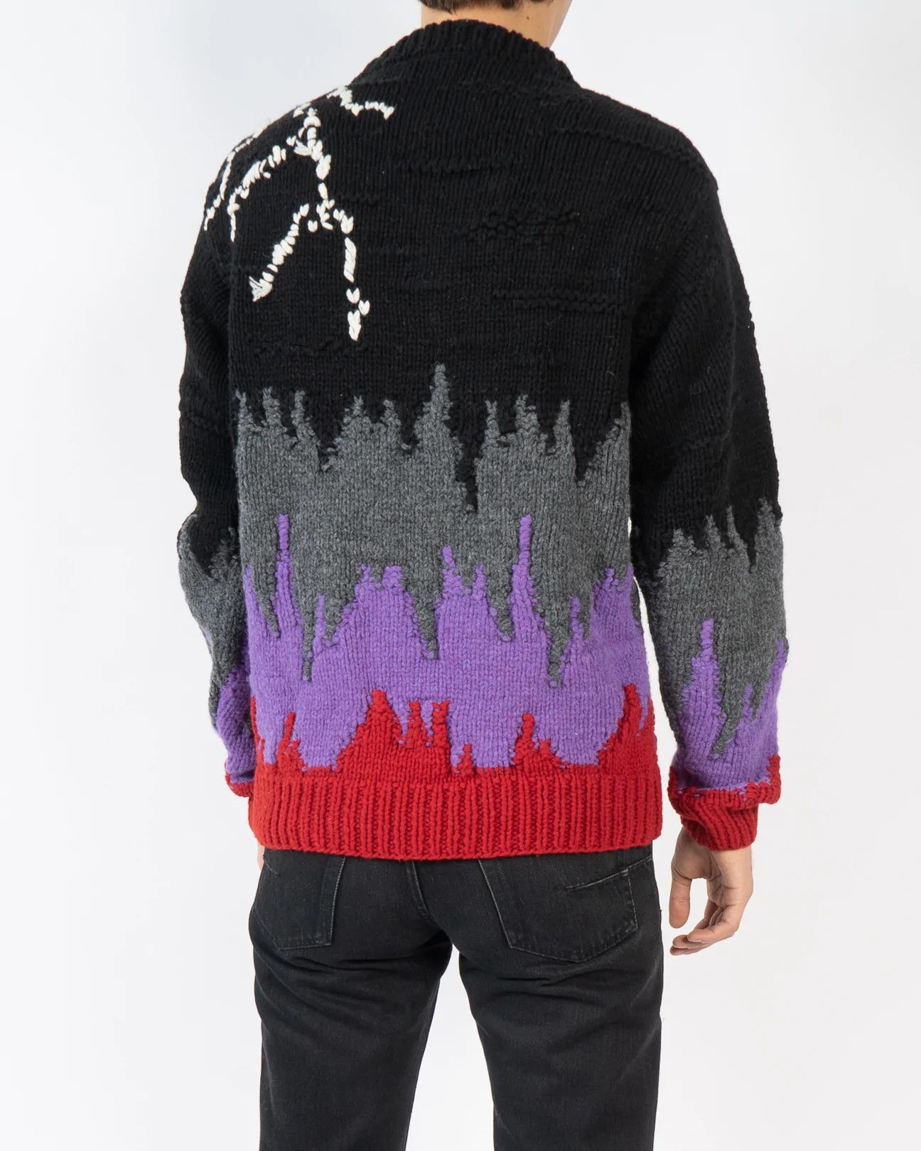 Prada 4200$ Handmade Multicolor Frankenstein Knit Size US L / EU 52-54 / 3 - 6 Thumbnail