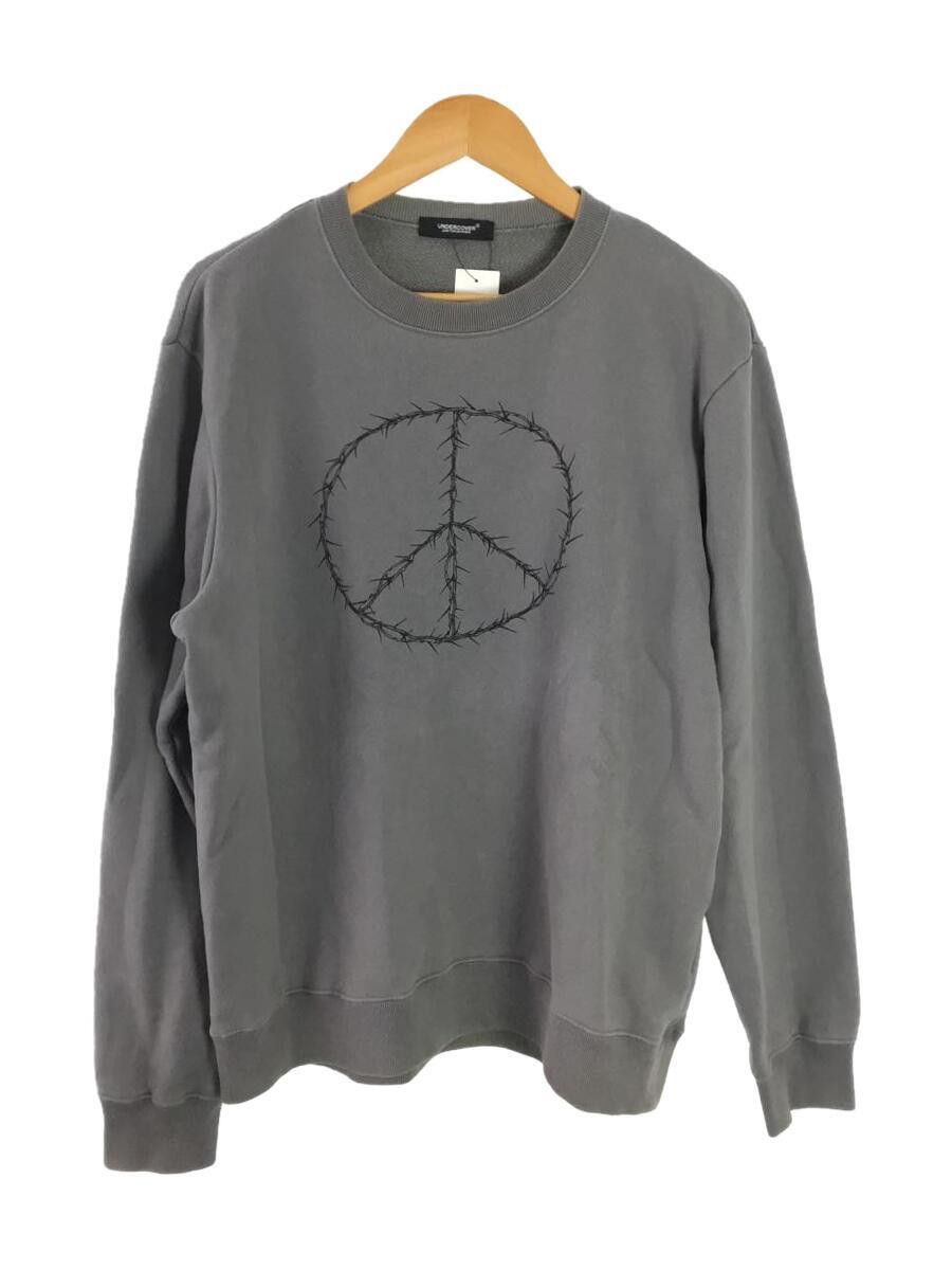 Undercover Thorn Peace Logo Crewneck Sweatshirt Size US L / EU 52-54 / 3 - 1 Thumbnail