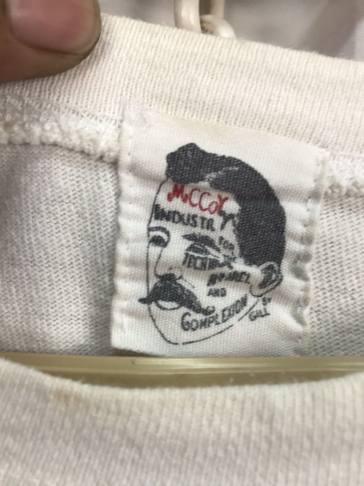 The Real McCoy's × Vintage Mccoy industry printed sweatshirt Size US XL / EU 56 / 4 - 4 Thumbnail