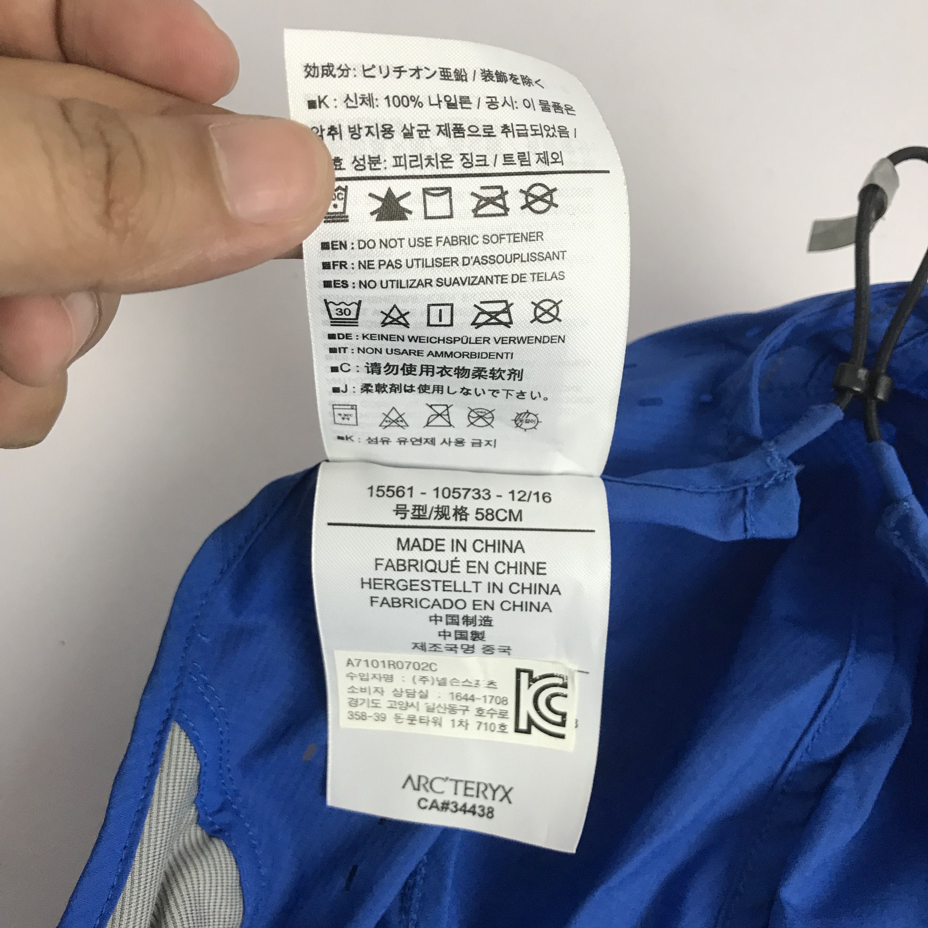 Arc'teryx × Vintage Vintage Arc'Teryx With Logo Nice Design Polyester Hat Size ONE SIZE - 8 Thumbnail