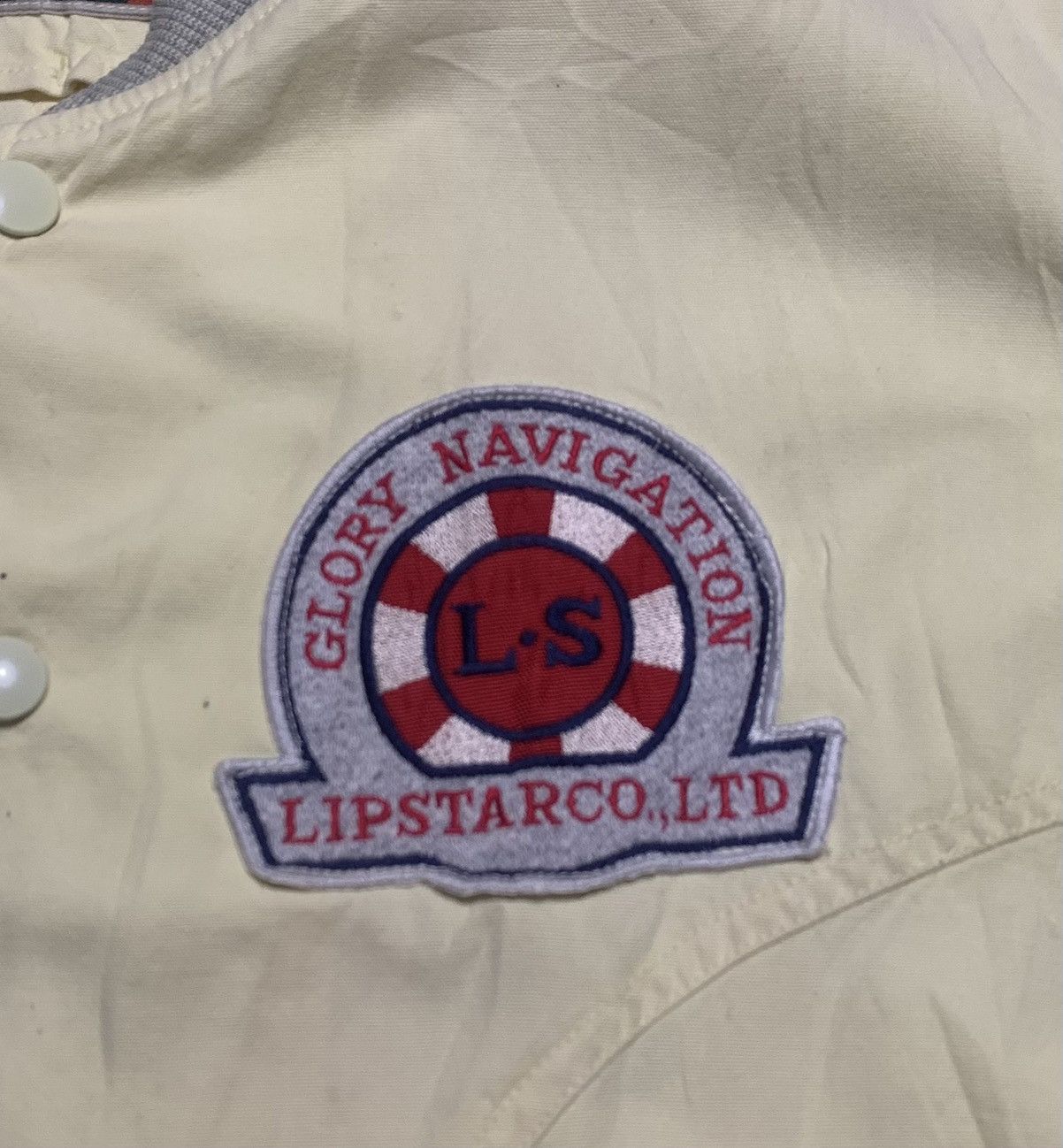 Japanese Brand × Vintage Vintage Japanese Brand Lipstar Varsity Jacket Size US L / EU 52-54 / 3 - 2 Thumbnail