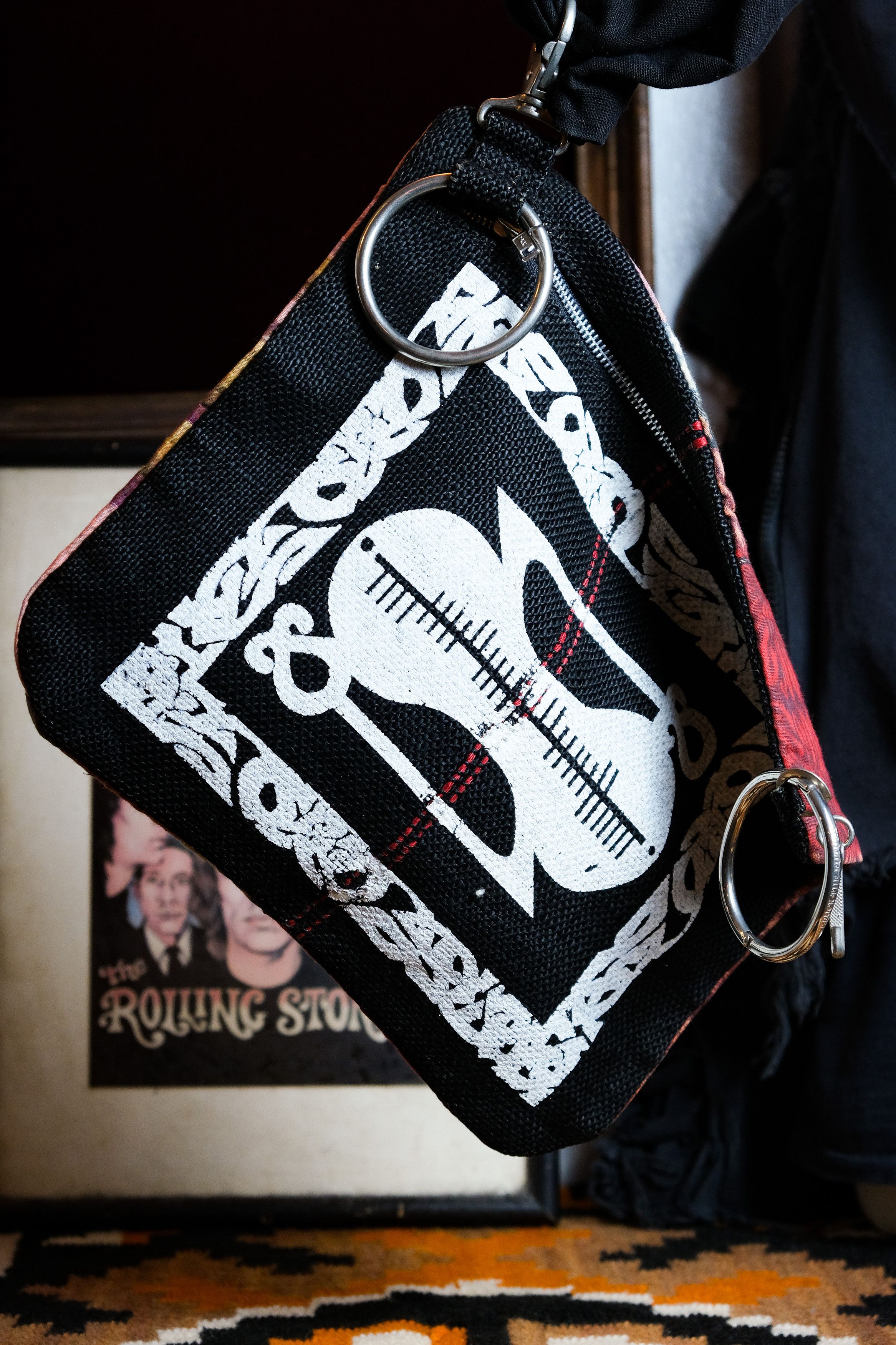 image of Undercover 03S/s “Scab” Hip Bag in Black, Men's