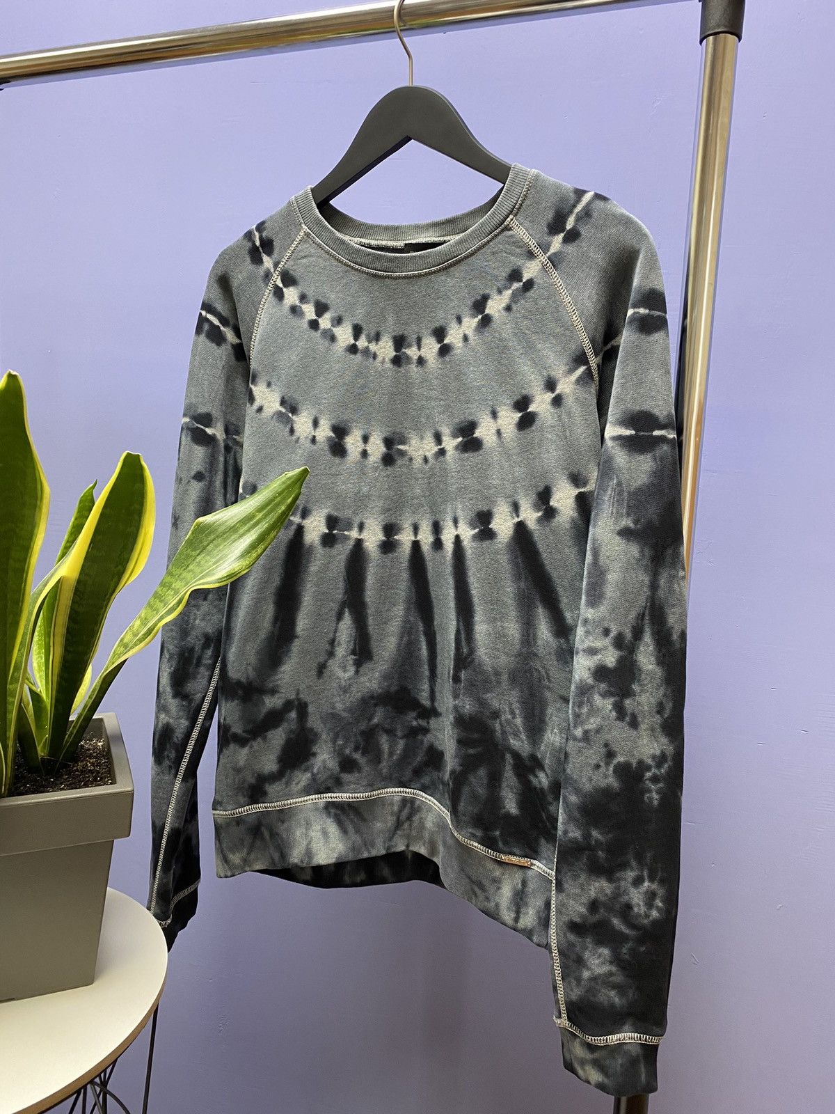 Diesel Diesel Tie Dye Sweatshirt Men’s Multicolour Styled Sweater M Size US M / EU 48-50 / 2 - 2 Thumbnail