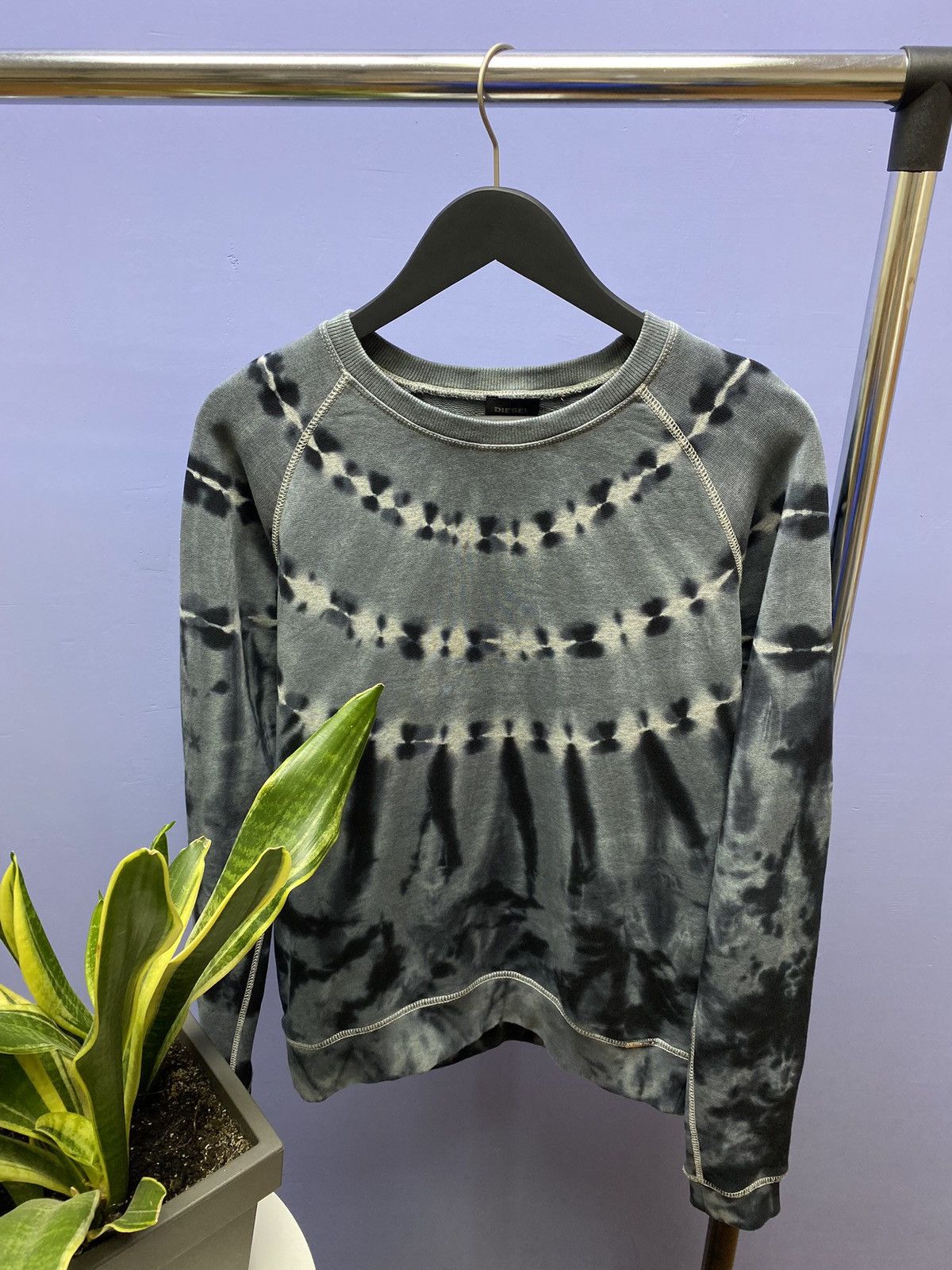 Diesel Diesel Tie Dye Sweatshirt Men’s Multicolour Styled Sweater M Size US M / EU 48-50 / 2 - 5 Thumbnail