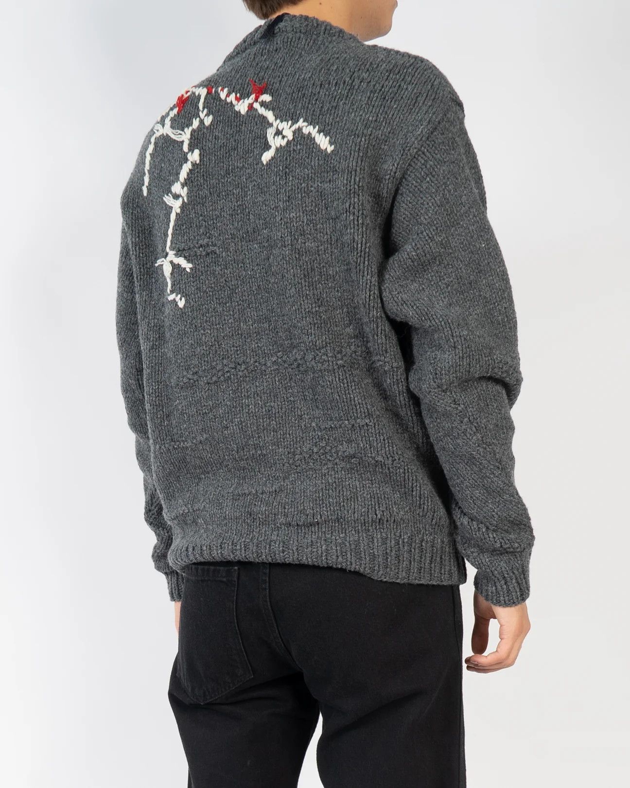 Prada 4200$ Handmade Green Multicolor Frankenstein Knit Size US L / EU 52-54 / 3 - 4 Thumbnail
