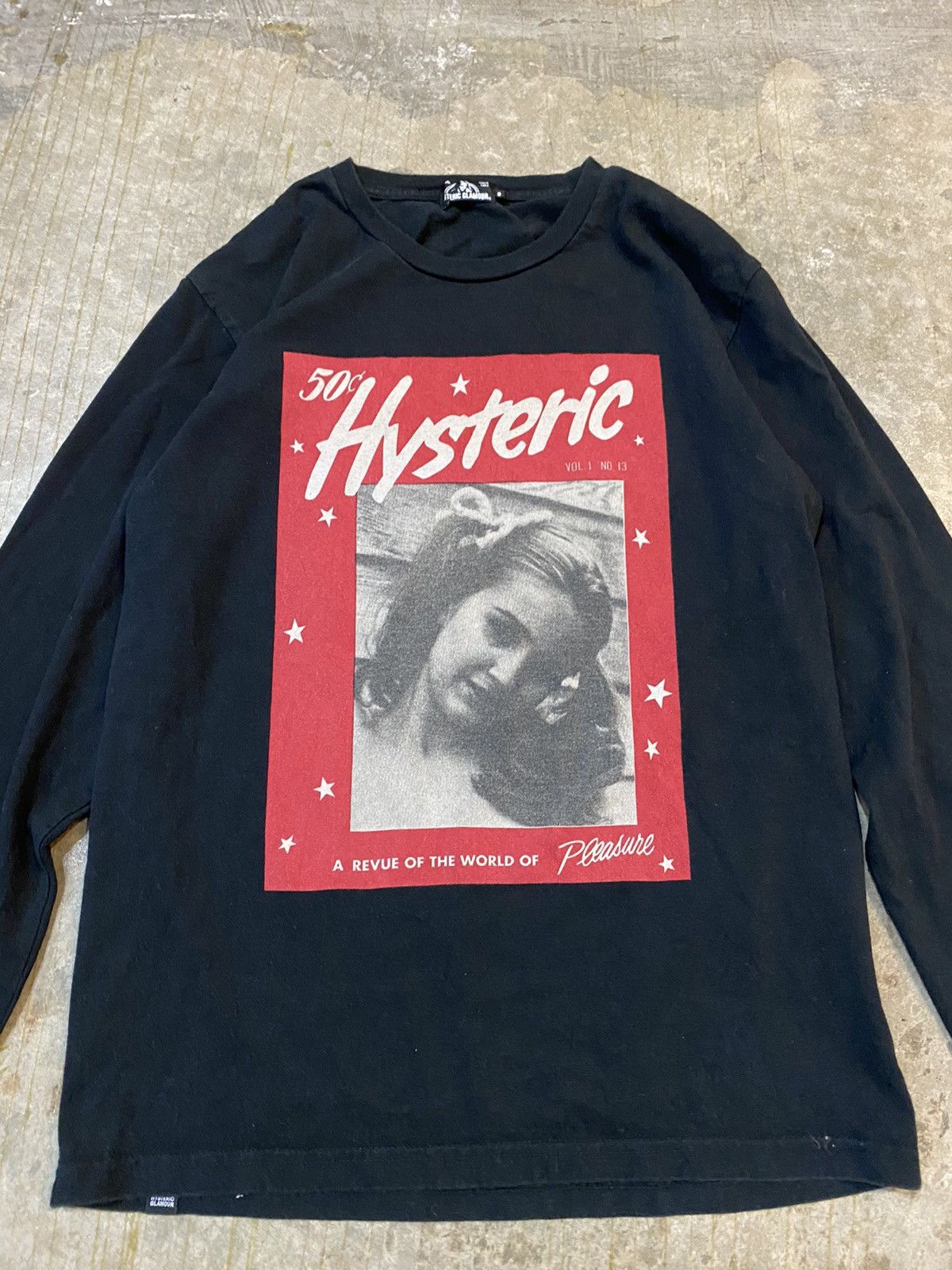 Hysteric Glamour Vtg Stamp fotoprint LS Size US S / EU 44-46 / 1 - 3 Thumbnail