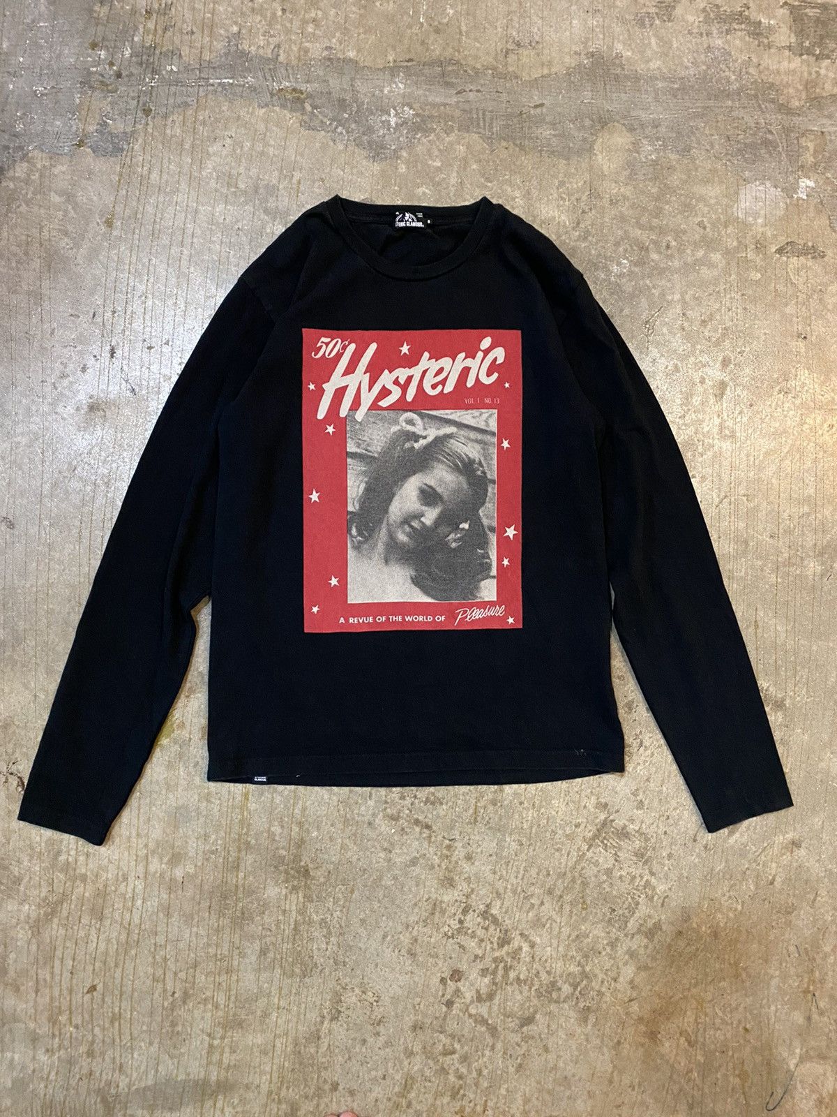 Hysteric Glamour Vtg Stamp fotoprint LS Size US S / EU 44-46 / 1 - 2 Thumbnail