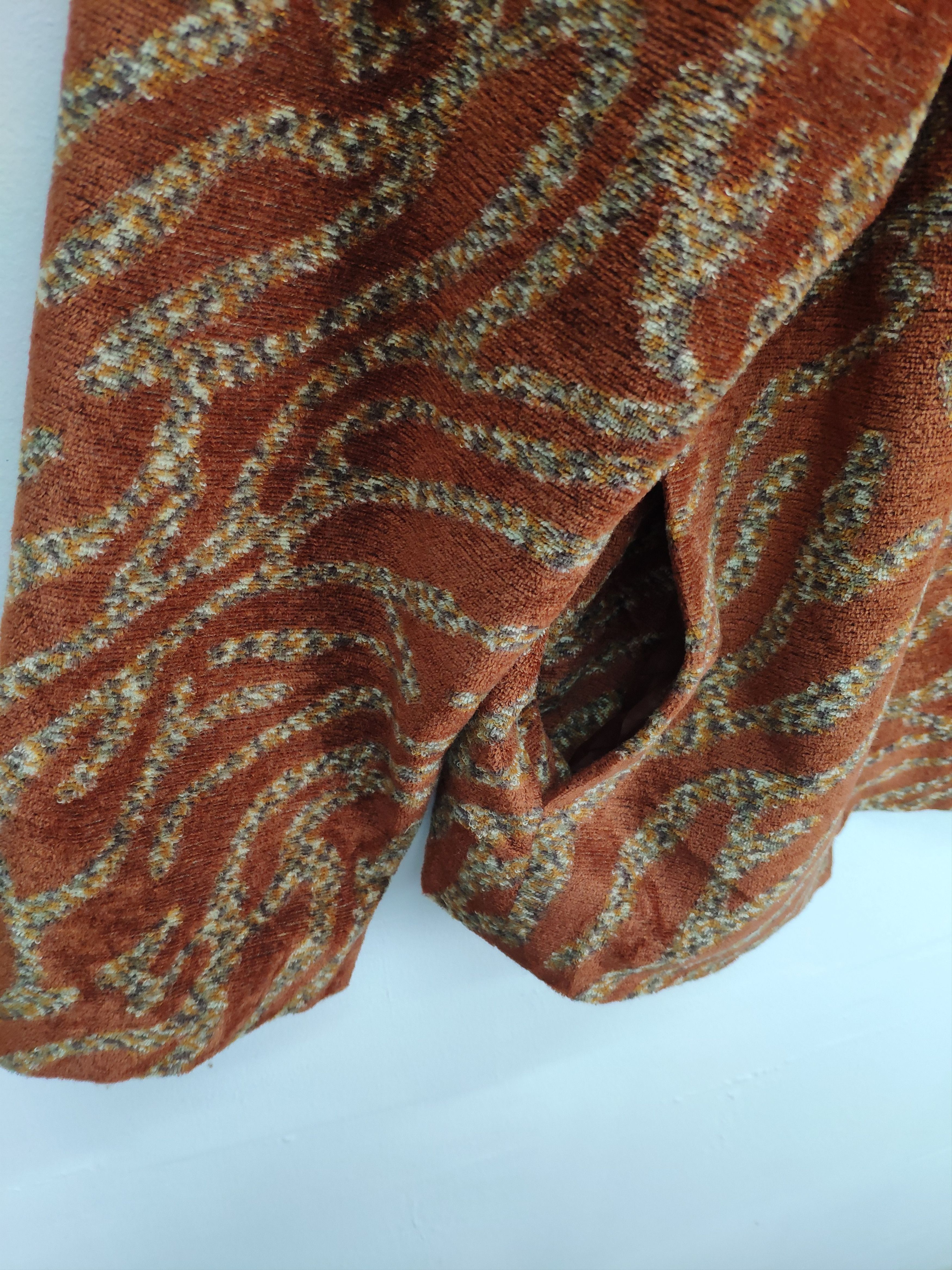 Designer × Japanese Brand Vintage Wool Cardigan Jacket Fullprint Size M / US 6-8 / IT 42-44 - 9 Thumbnail