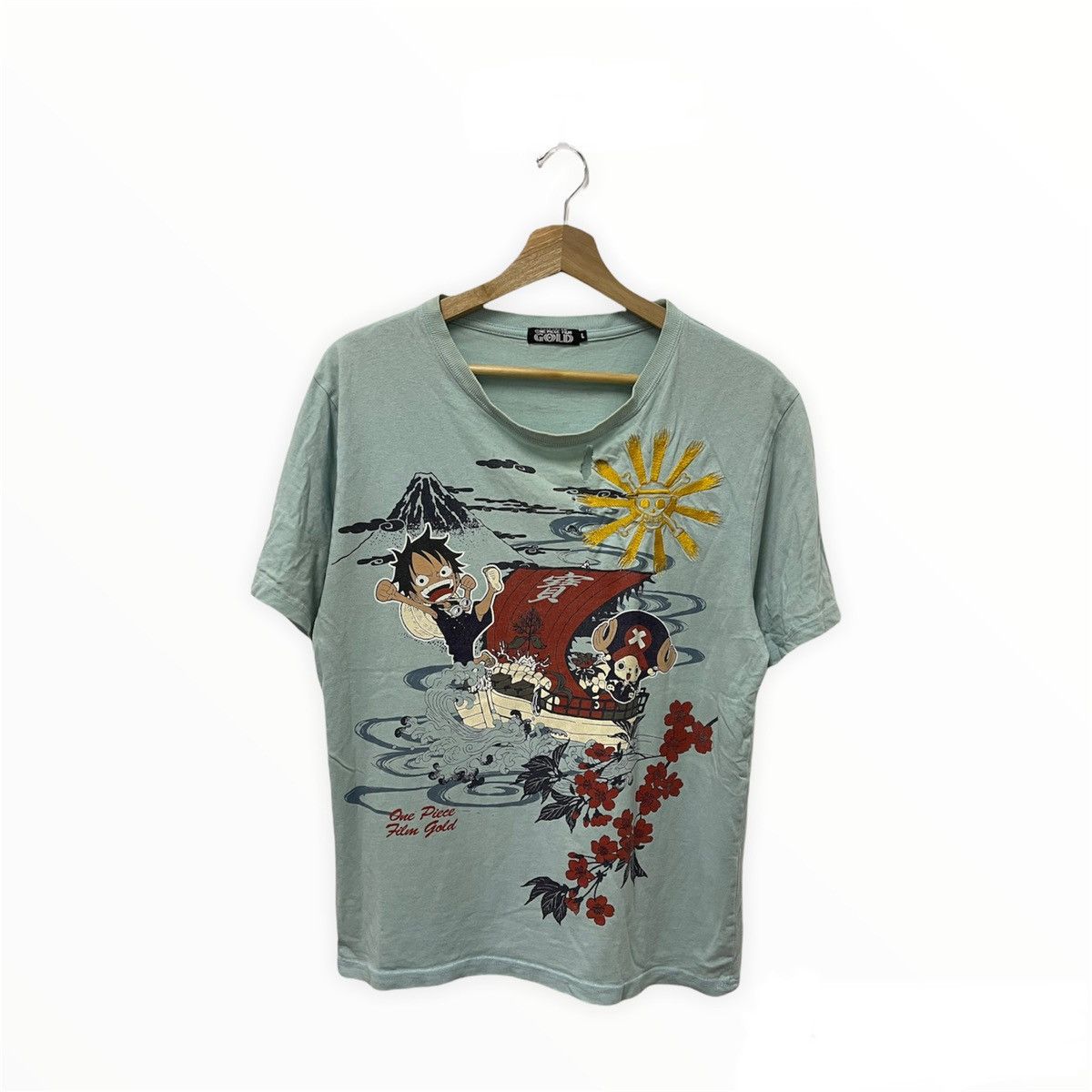 Japanesse Famous Anime One Piece Luffy And Chooper