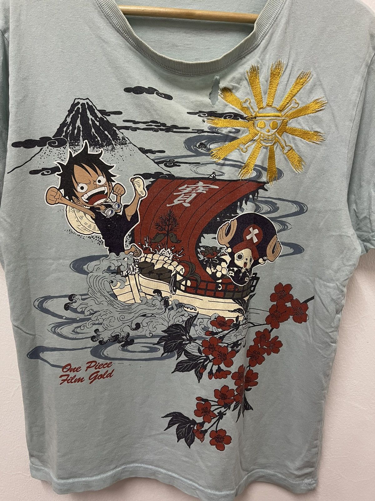 Japanesse Famous Anime One Piece Luffy And Chooper