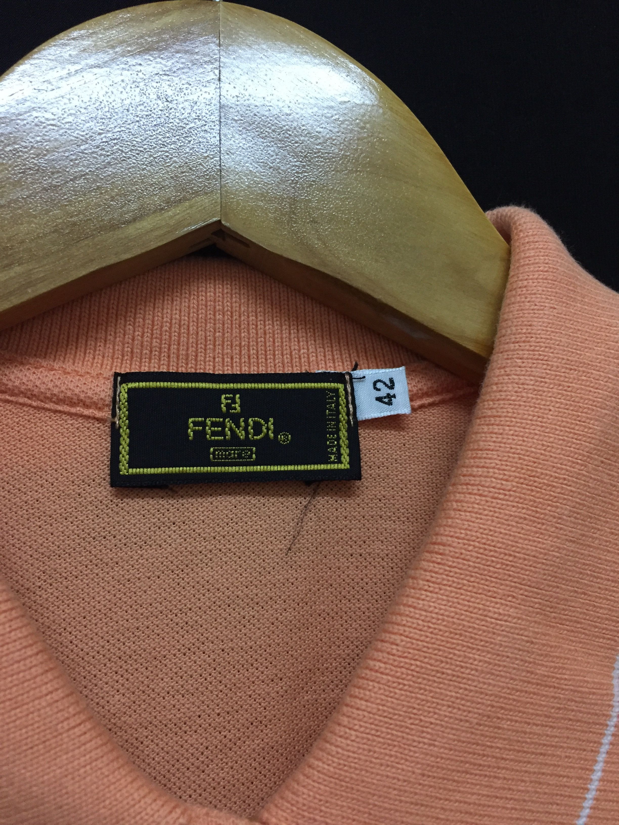 Fendi 90's Fendi Sleeveless ring polo Size XS / US 0-2 / IT 36-38 - 8 Thumbnail