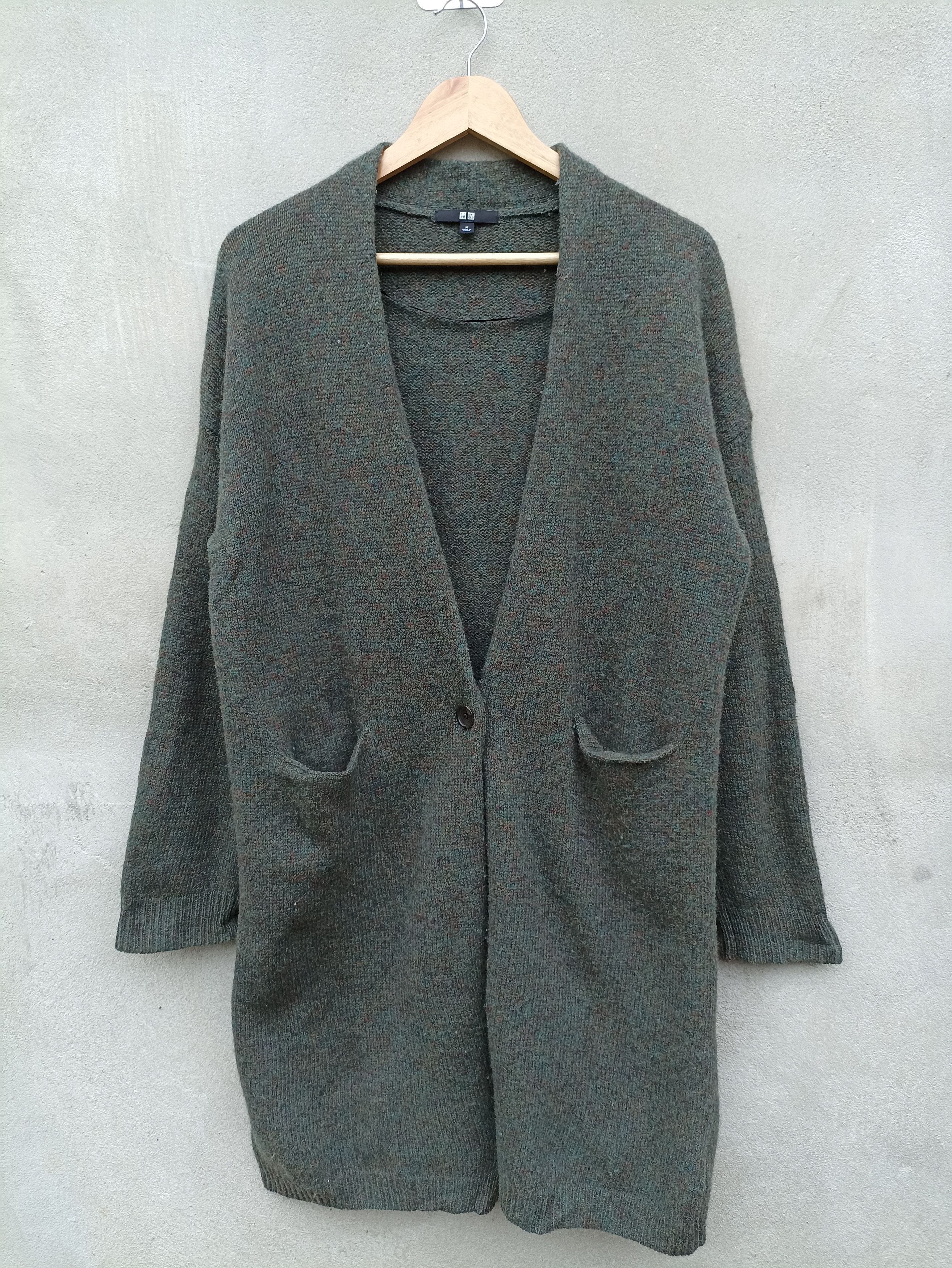 Japanese Brand × Uniqlo Uniqlo Knit cardigan long Sweater Size US M / EU 48-50 / 2 - 1 Thumbnail