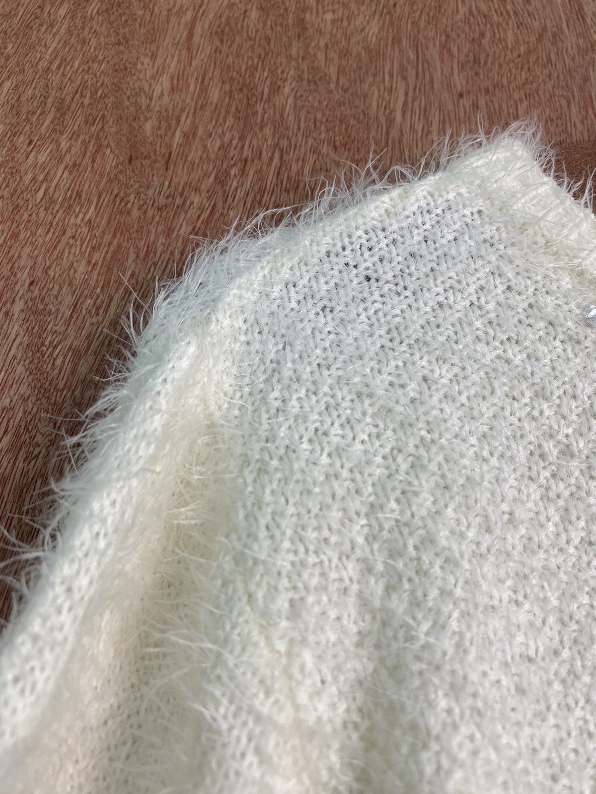 Homespun Knitwear DL Hk Work London Shag Shaggy Fur Mohair Knitwear #B623 Size US M / EU 48-50 / 2 - 6 Thumbnail