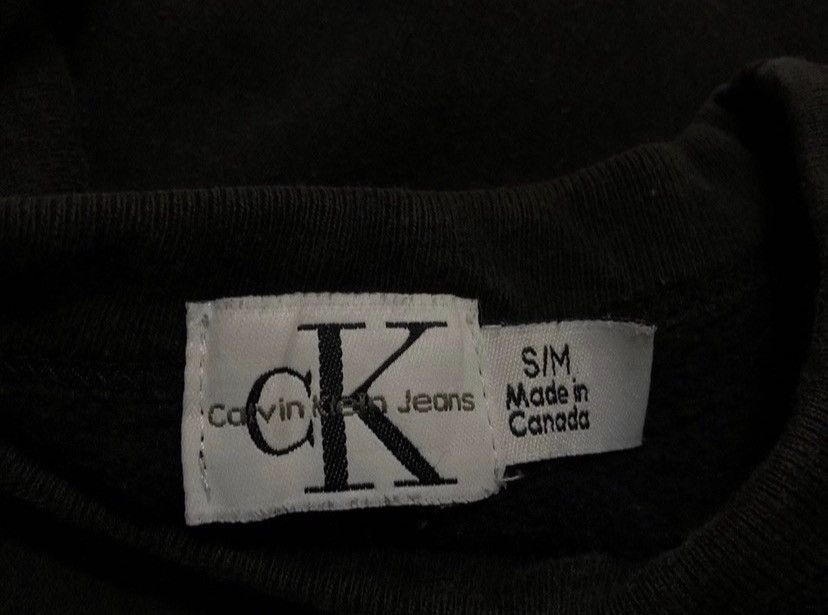Calvin Klein Vintage Calvin Klein Sweatshirt Size US L / EU 52-54 / 3 - 3 Thumbnail