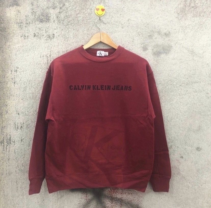 Calvin Klein Vintage 90s Calvin Klein Jeans Sweatshirt Size US M / EU 48-50 / 2 - 4 Thumbnail