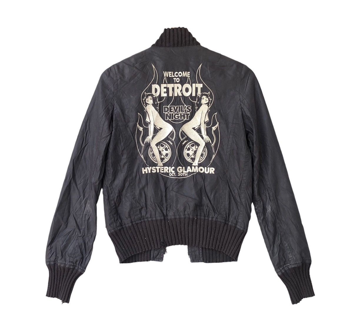 Hysteric Glamour Unisex Hysteric Glamour Devil's Night Embroidery Jacket Size US XS / EU 42 / 0 - 3 Thumbnail