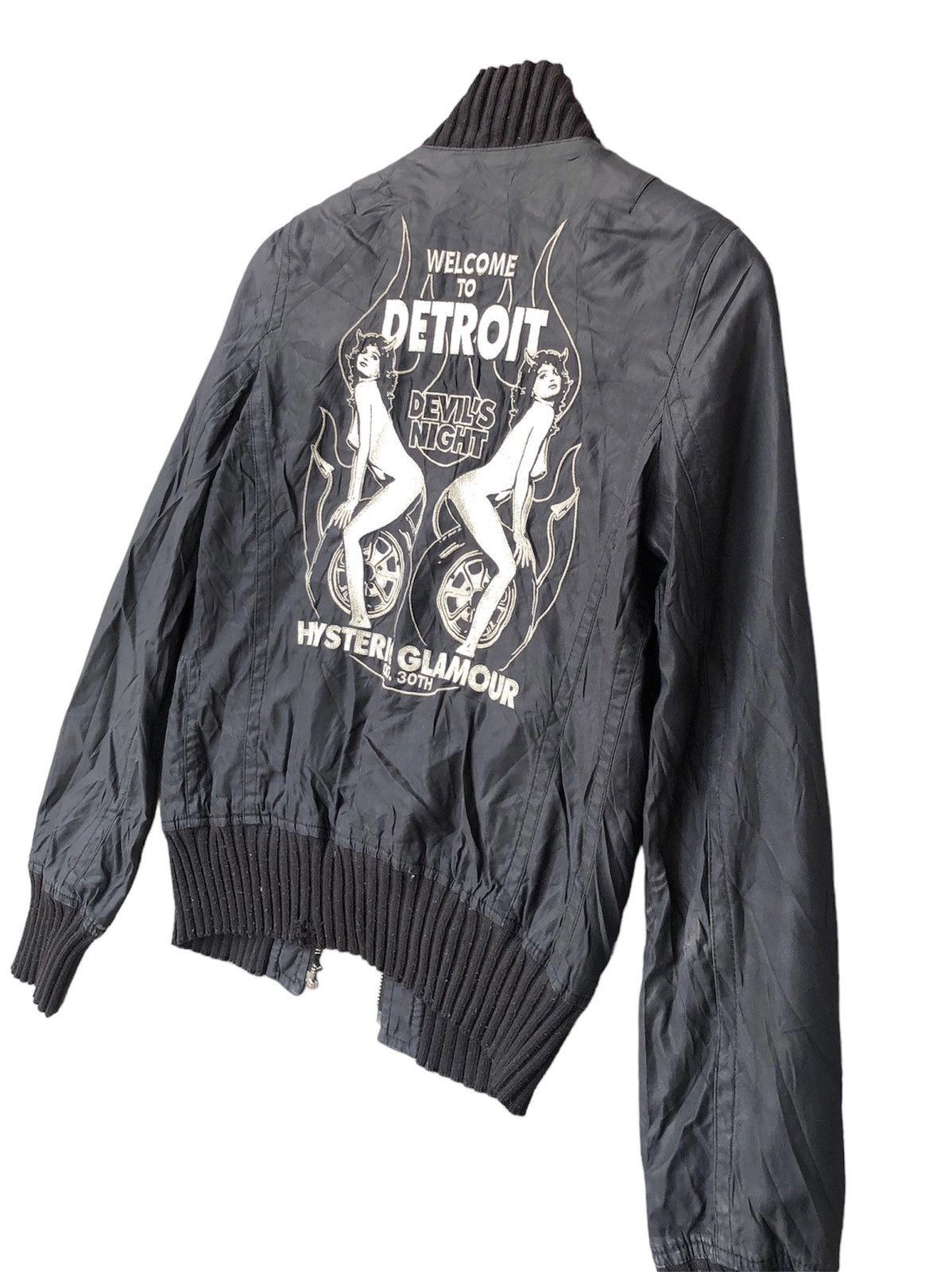 Hysteric Glamour Unisex Hysteric Glamour Devil's Night Embroidery Jacket Size US XS / EU 42 / 0 - 6 Thumbnail