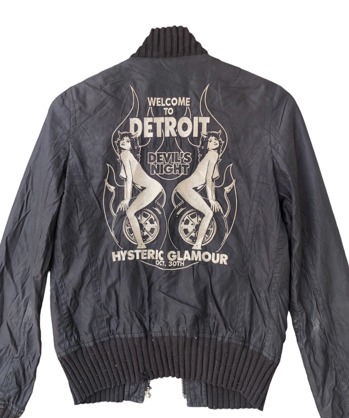 Hysteric Glamour Unisex Hysteric Glamour Devil's Night Embroidery Jacket Size US XS / EU 42 / 0 - 2 Thumbnail