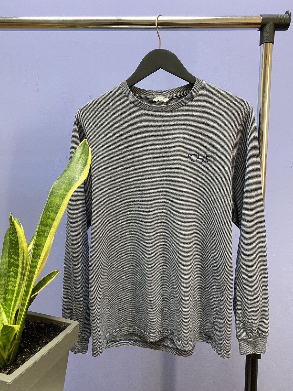 Polar Skate Co. Polar Skate Co. Striped Long Sleeve T Shirt Size US S / EU 44-46 / 1 - 1 Thumbnail