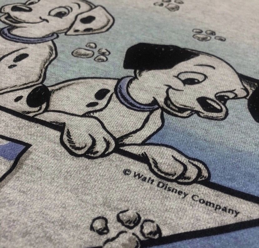 Cartoon Network Vintage 90s 101 dalmatians sweatshirt cartoon disney Size US M / EU 48-50 / 2 - 2 Thumbnail