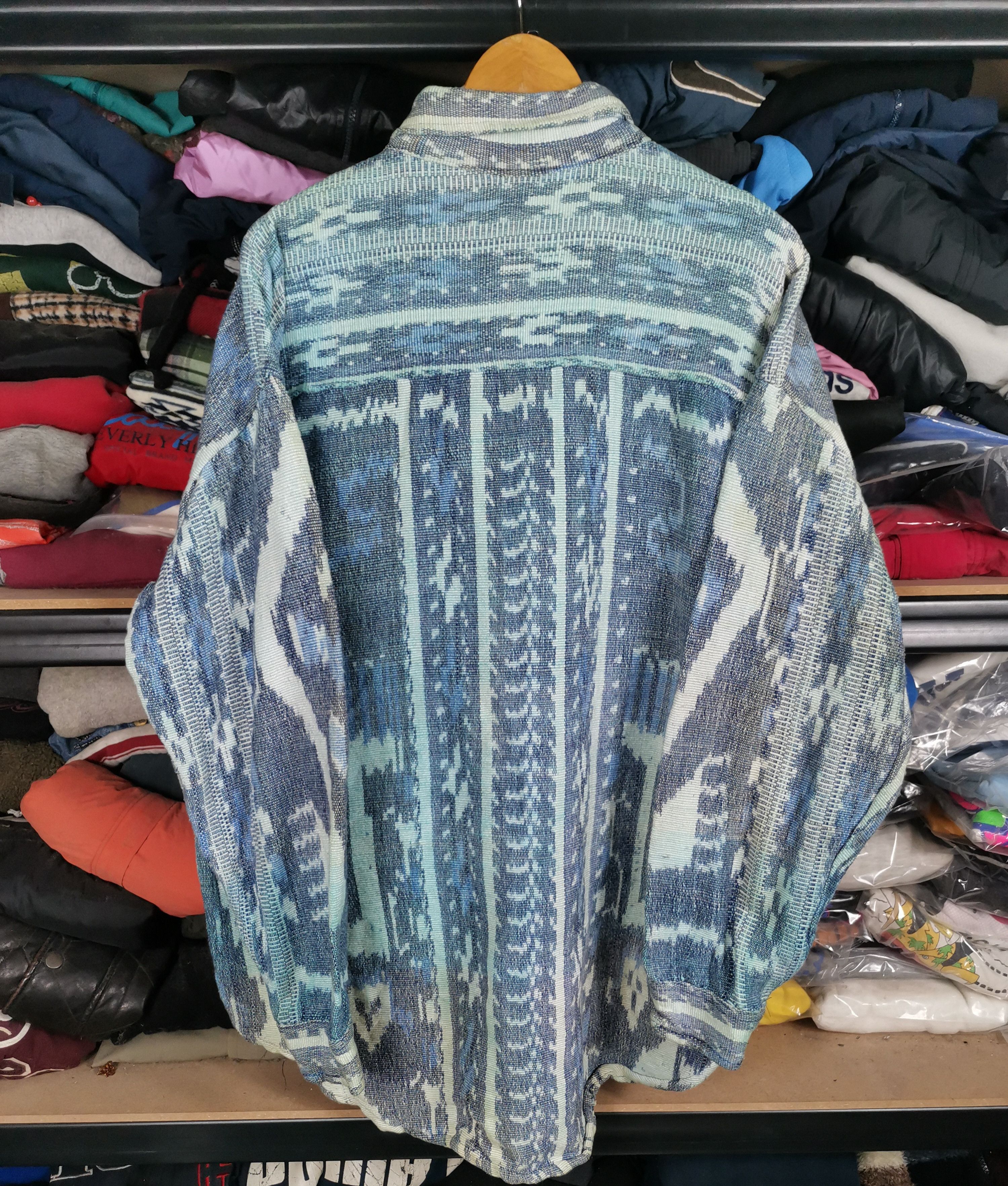 Japanese Brand Vintage Japanese Brand Flannel Shirt Jacket Size US L / EU 52-54 / 3 - 3 Thumbnail