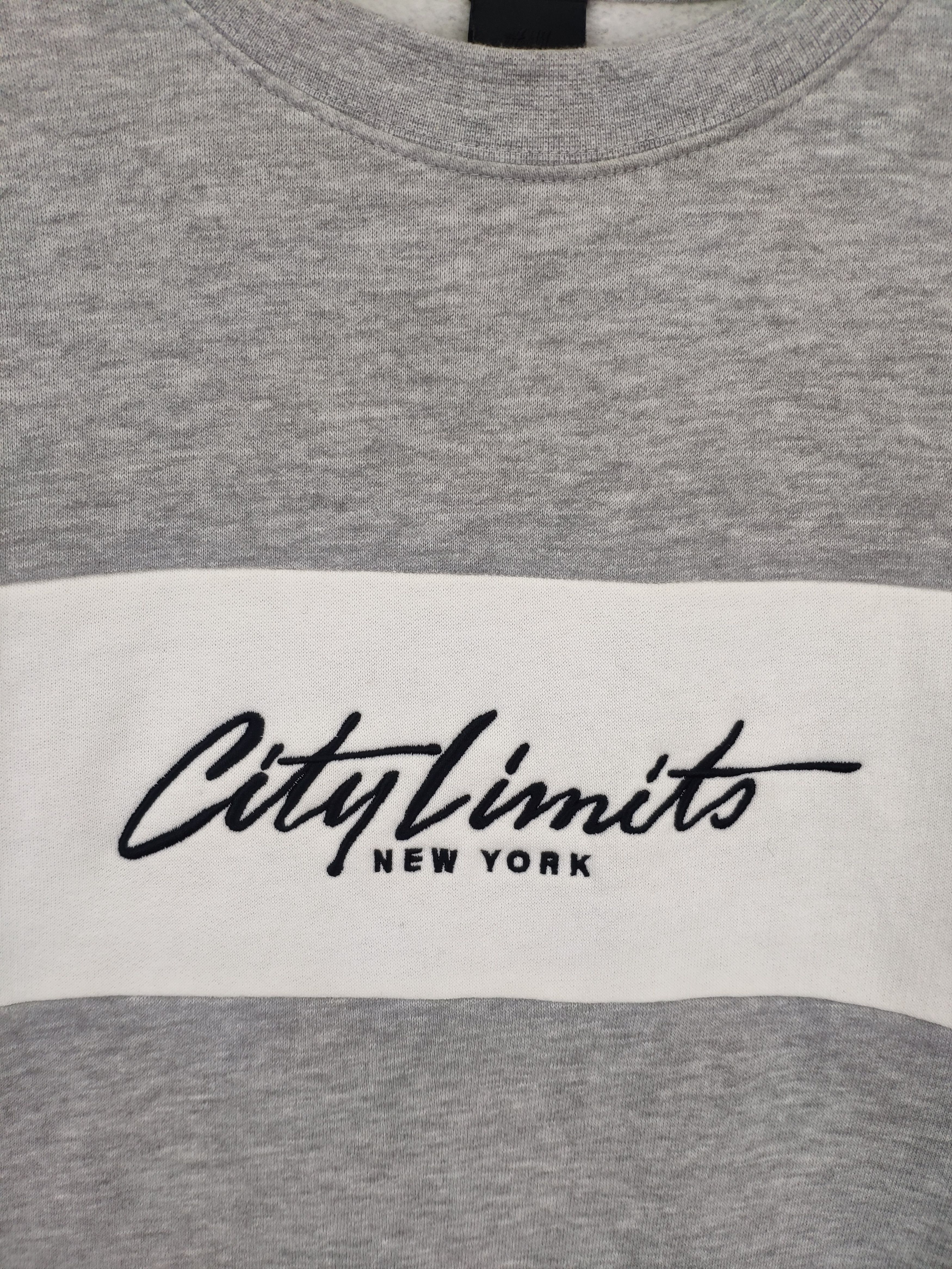 H&M × Japanese Brand OFFER 💥 H&M Sweatshirt Crewneck City Limits New York Size US S / EU 44-46 / 1 - 7 Thumbnail
