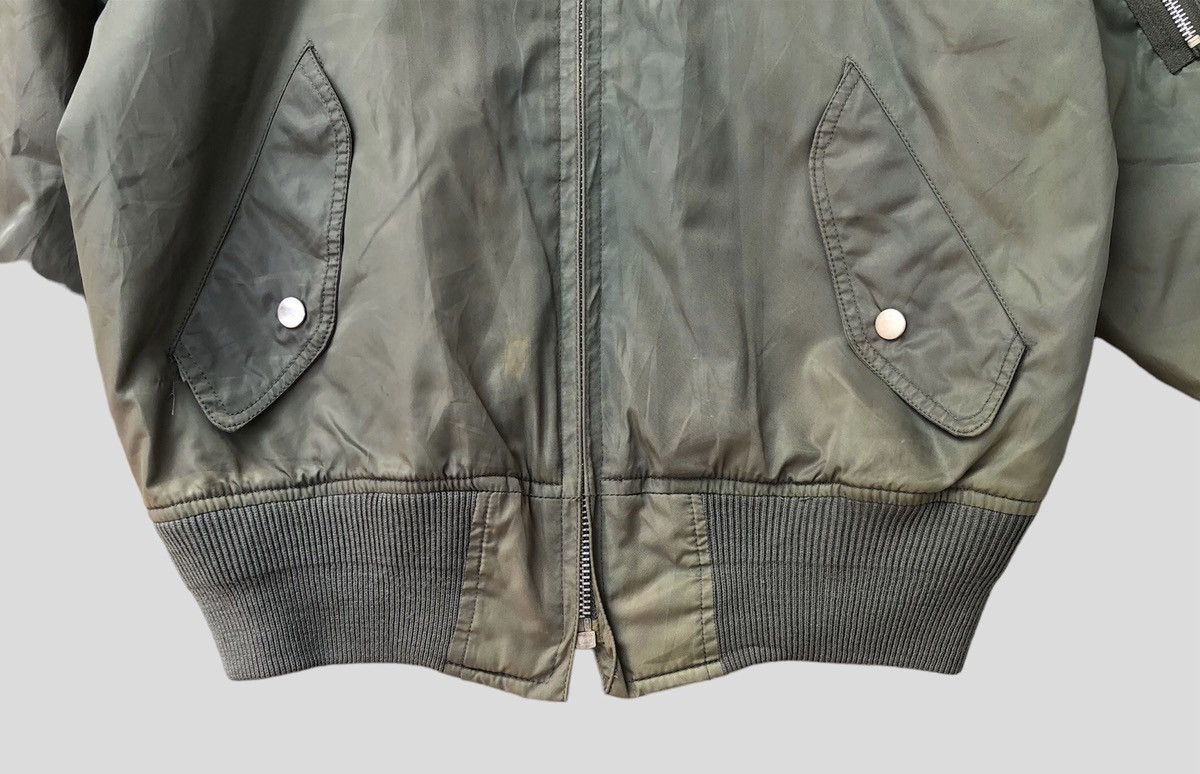 Vintage Vintage U.S Air Force Tomcat Fighter Squadron Bomber Jacket Size US L / EU 52-54 / 3 - 10 Thumbnail