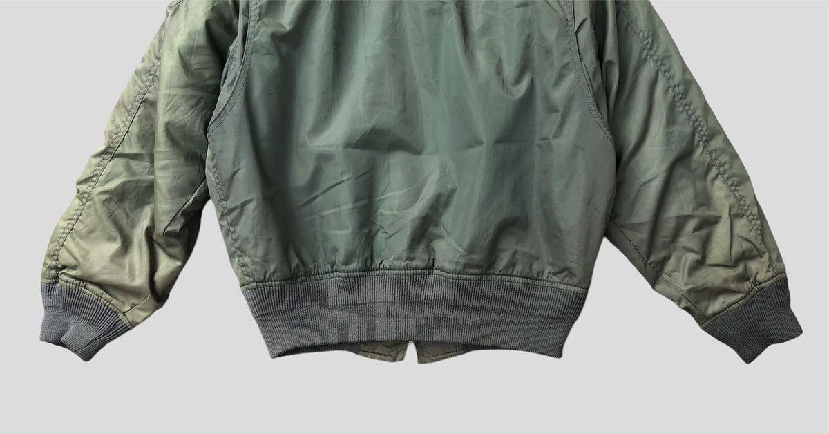 Vintage Vintage U.S Air Force Tomcat Fighter Squadron Bomber Jacket Size US L / EU 52-54 / 3 - 9 Thumbnail