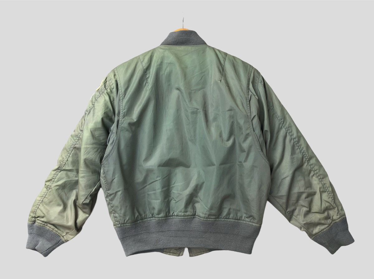 Vintage Vintage U.S Air Force Tomcat Fighter Squadron Bomber Jacket Size US L / EU 52-54 / 3 - 7 Thumbnail
