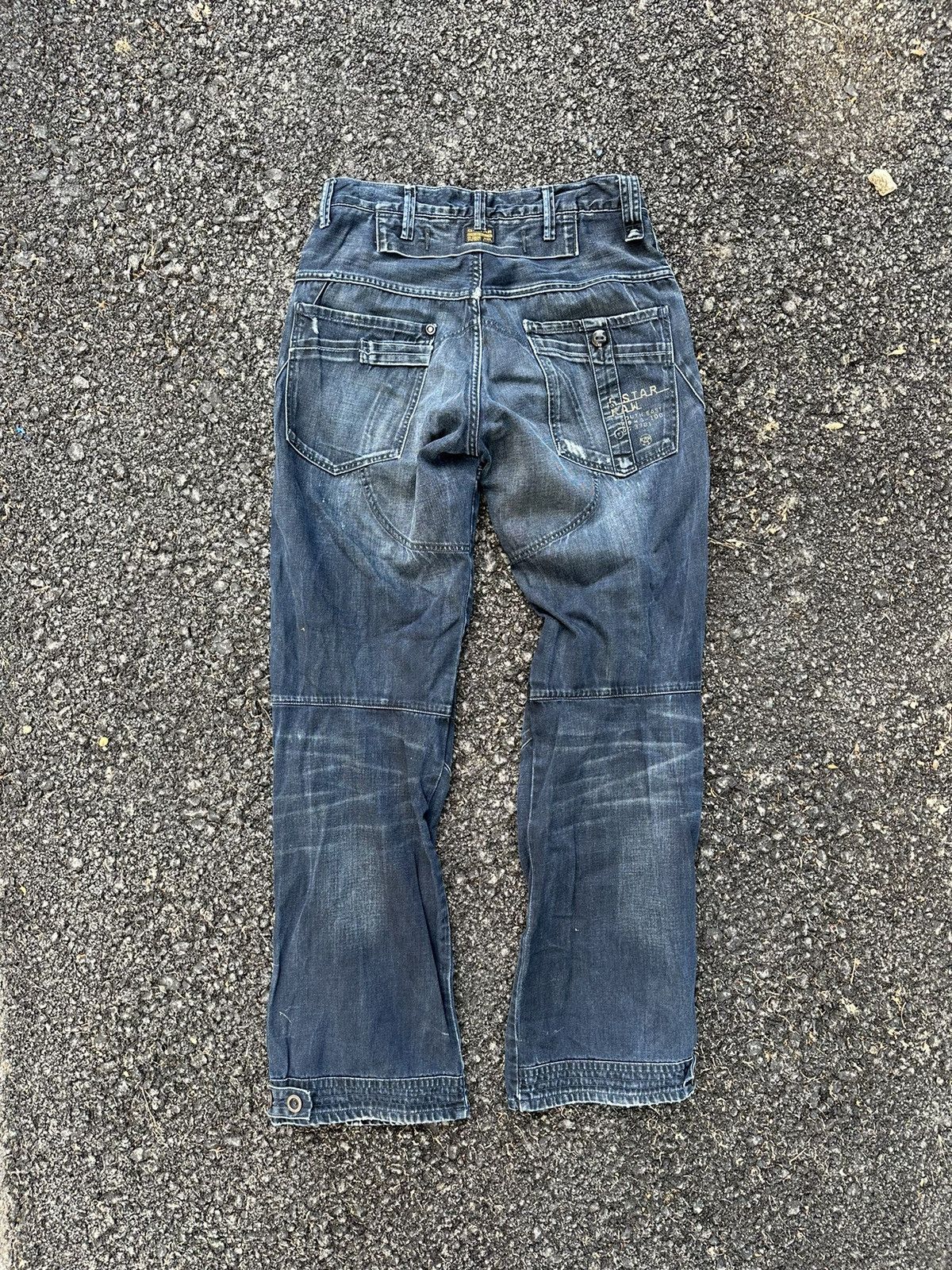 G-Star Vintage G Star Raw Multi Pocket Jeans Size US 32 / EU 48 - 9 Thumbnail