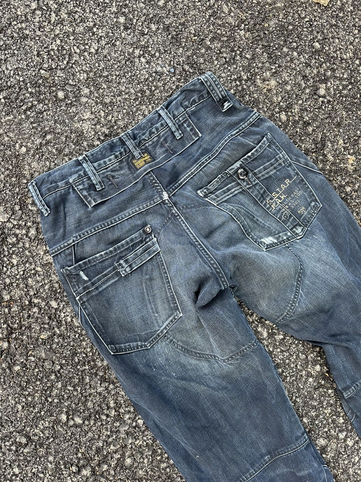 G-Star Vintage G Star Raw Multi Pocket Jeans Size US 32 / EU 48 - 10 Thumbnail