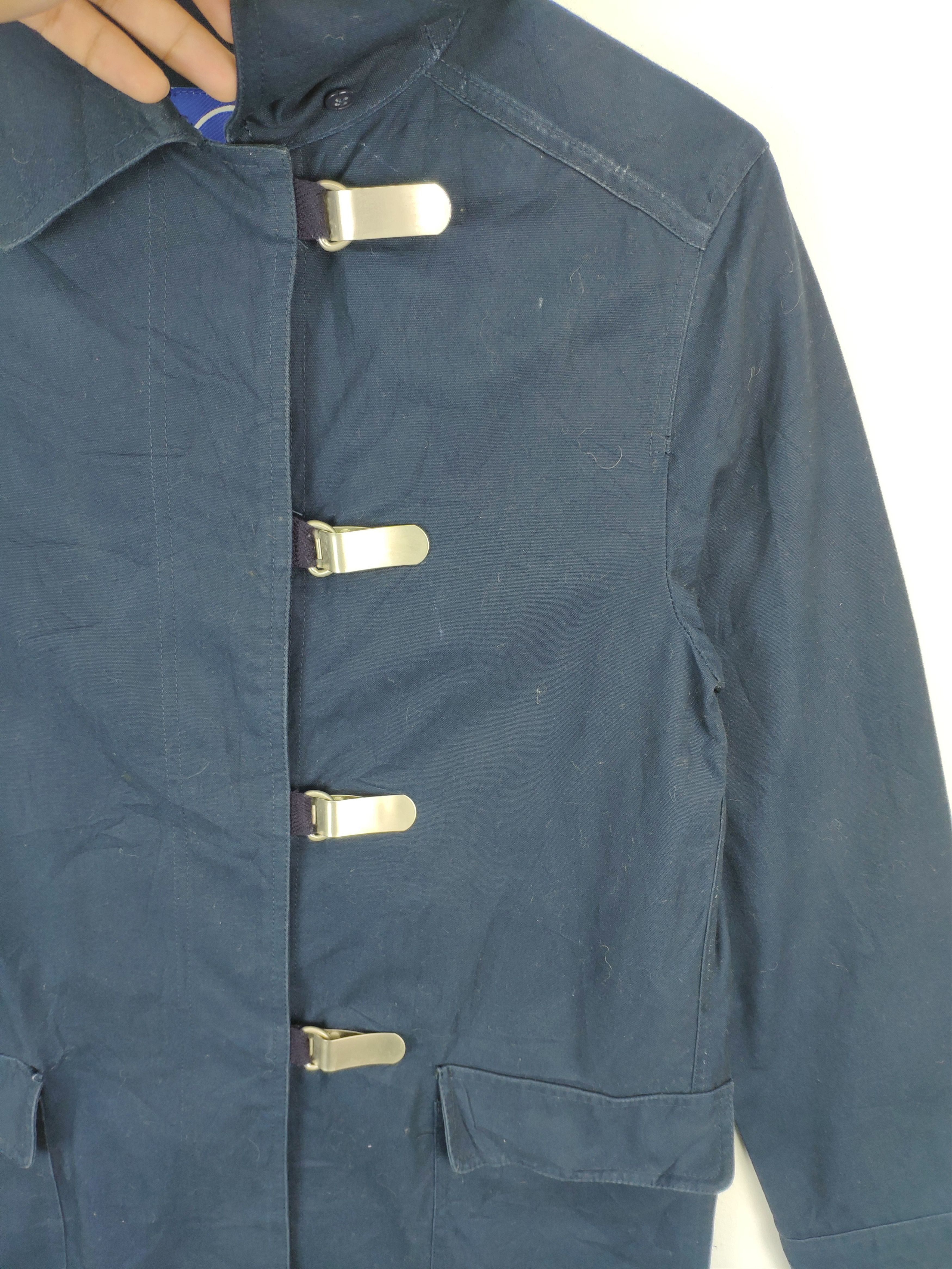 Designer × Japanese Brand × Junko Shimada Junko Shimada Long Coat Jacket Steel Clip Button Size M / US 6-8 / IT 42-44 - 10 Thumbnail