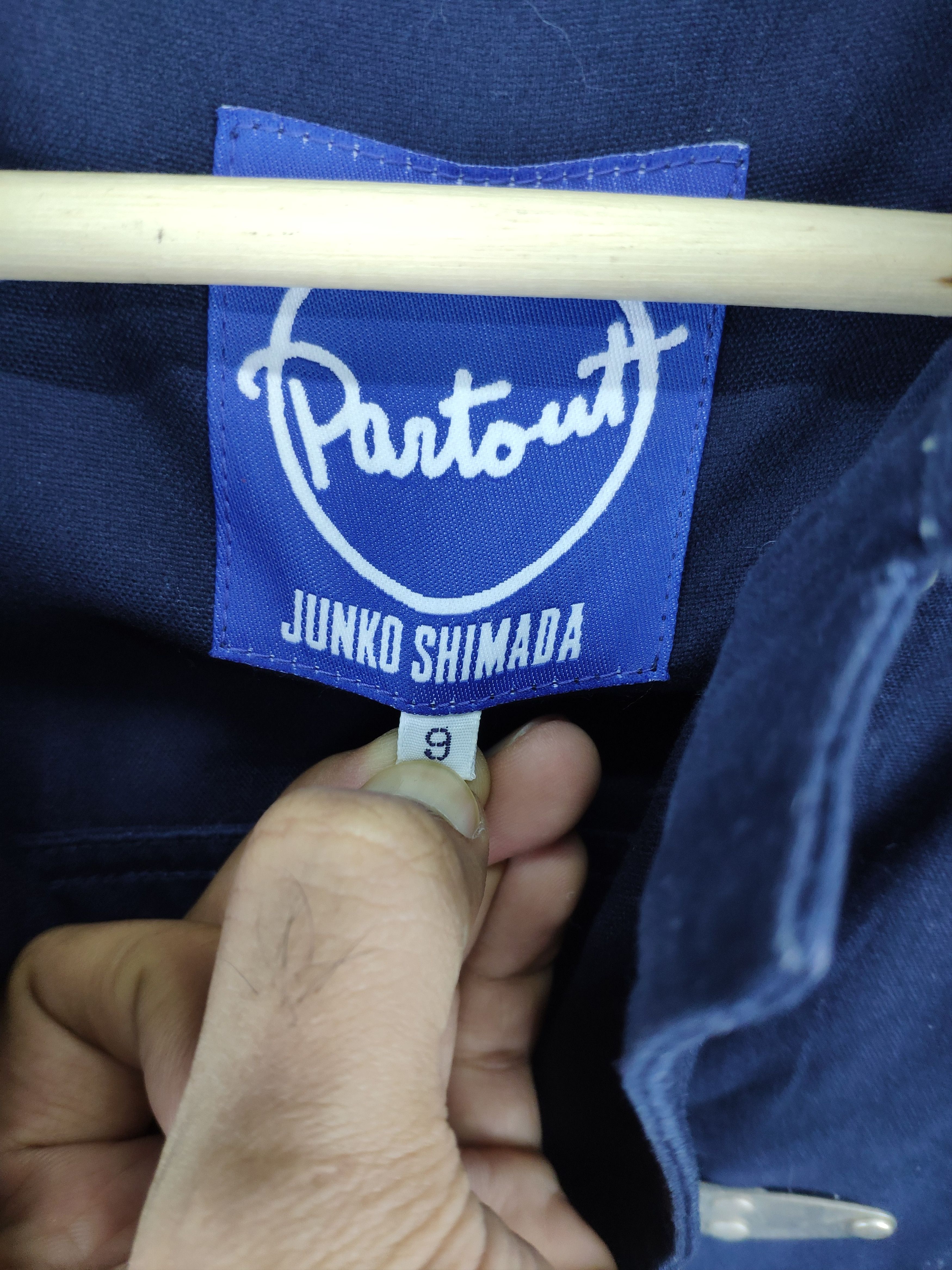 Designer × Japanese Brand × Junko Shimada Junko Shimada Long Coat Jacket Steel Clip Button Size M / US 6-8 / IT 42-44 - 3 Thumbnail