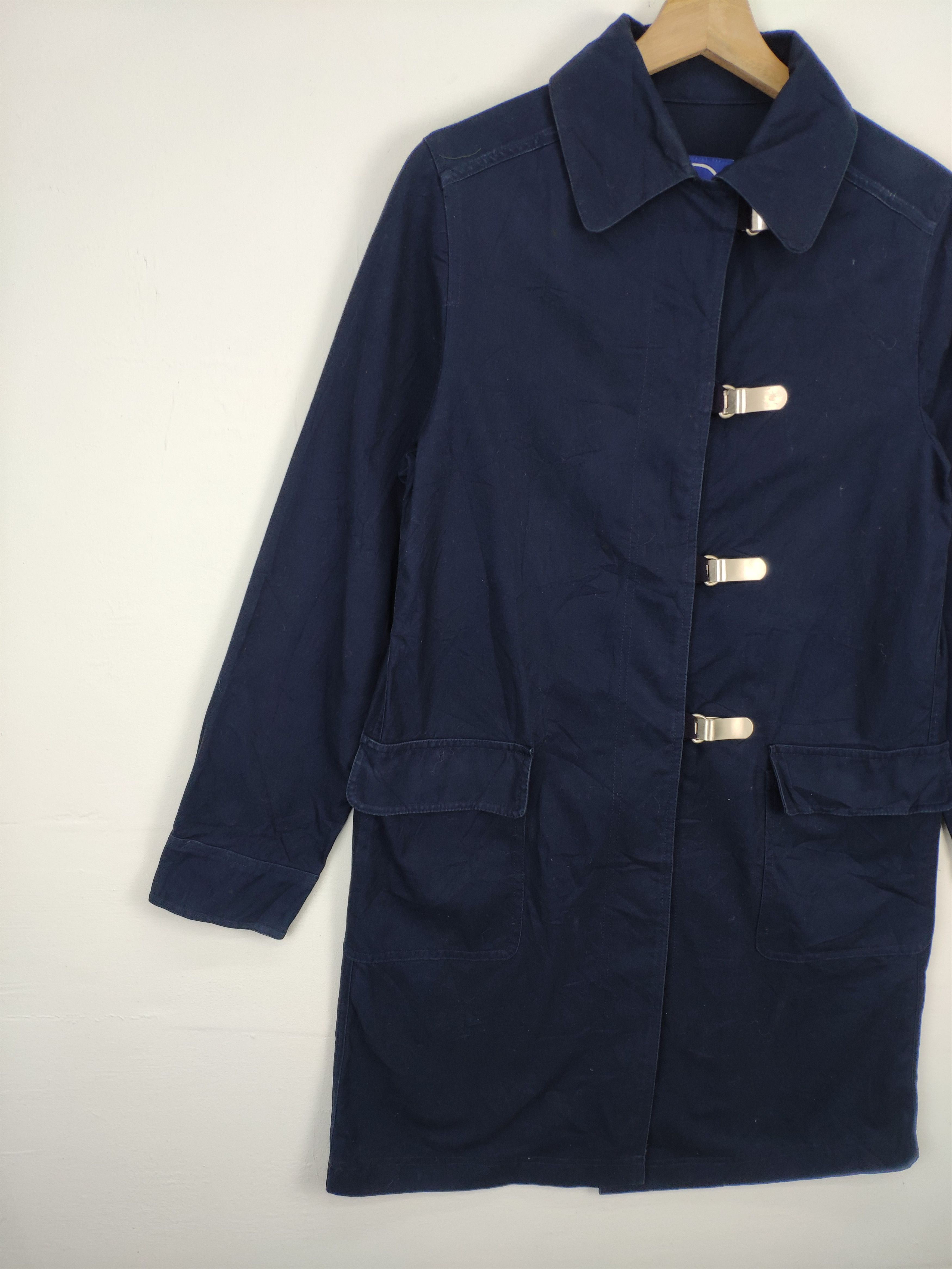Designer × Japanese Brand × Junko Shimada Junko Shimada Long Coat Jacket Steel Clip Button Size M / US 6-8 / IT 42-44 - 7 Thumbnail