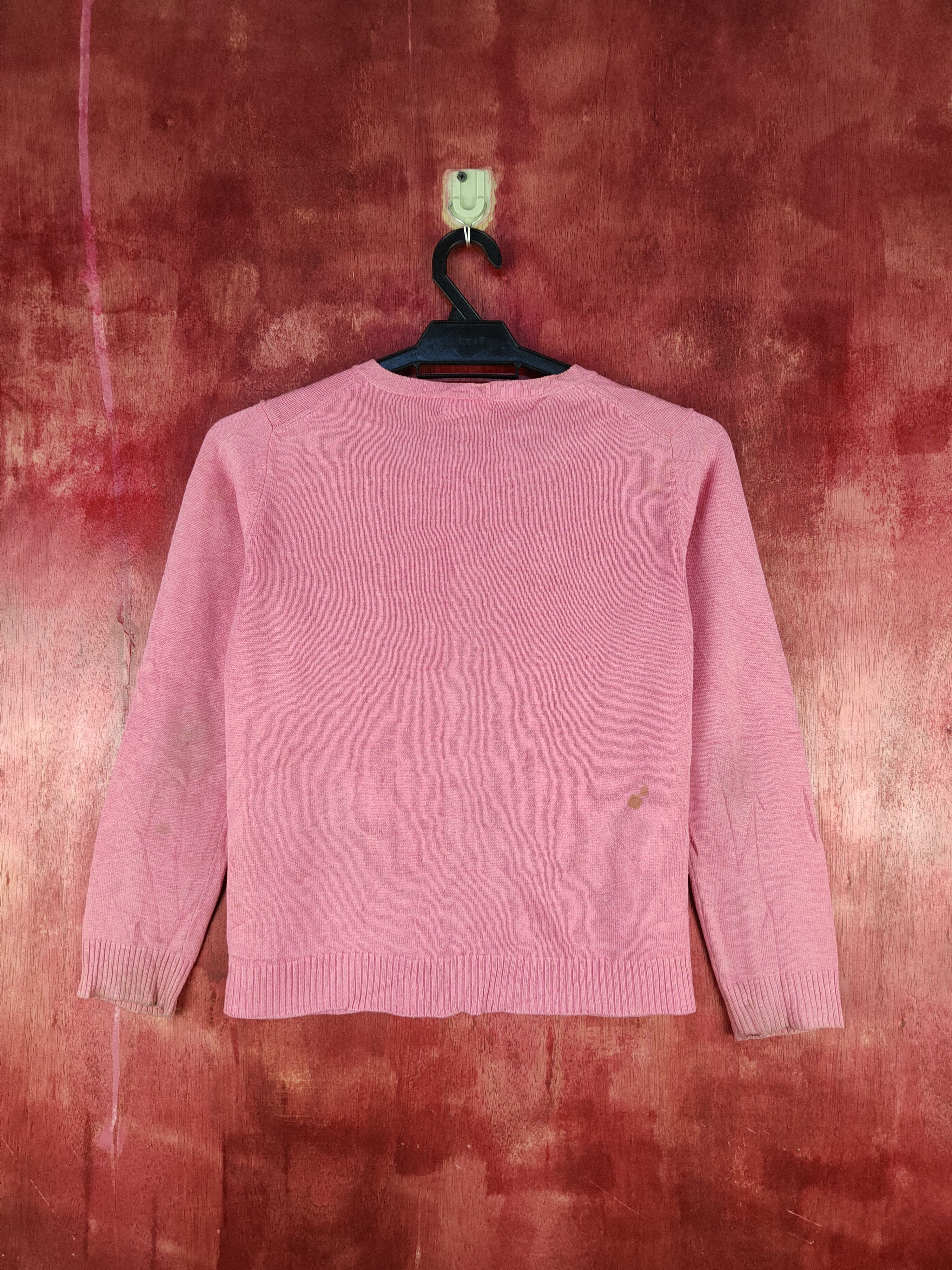 Japanese Brand × Vintage Gita Pink Cardigan thrashed vintage knitwear #S944 Size S / US 4 / IT 40 - 9 Thumbnail