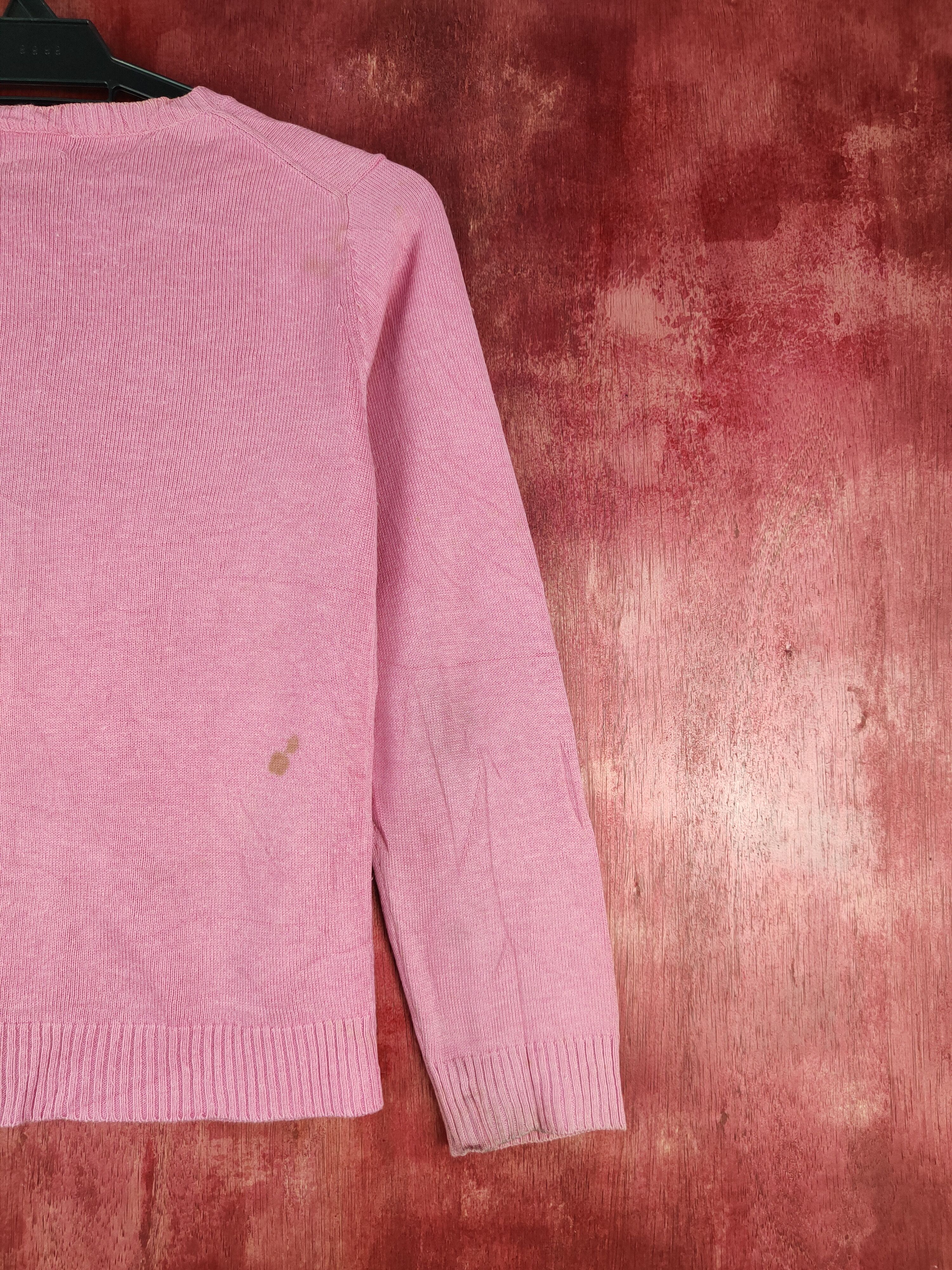 Japanese Brand × Vintage Gita Pink Cardigan thrashed vintage knitwear #S944 Size S / US 4 / IT 40 - 14 Thumbnail